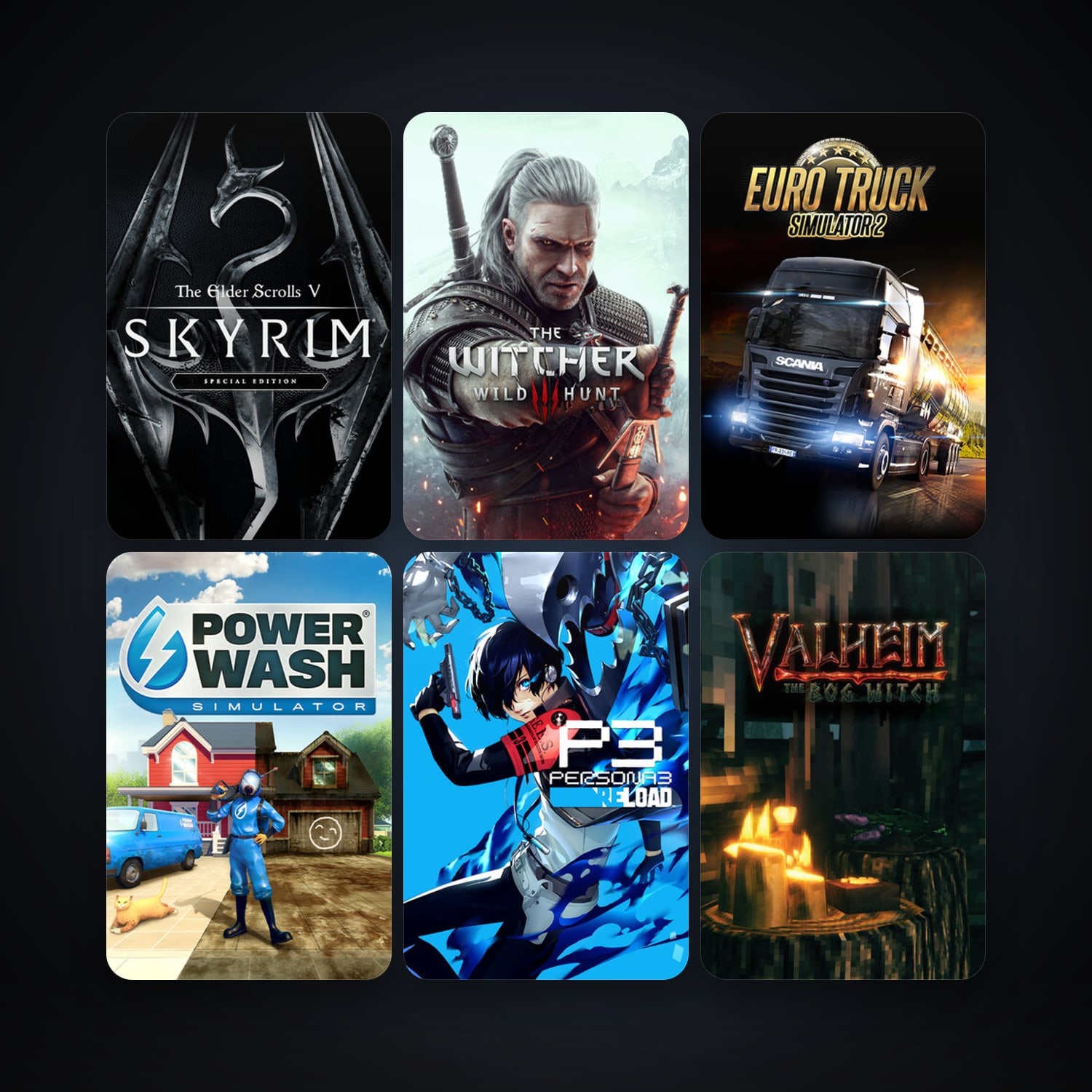 Euro Truck Simulator 2 + Subnautica, 127 games, Steam 10, clean — HabibiAccounts
