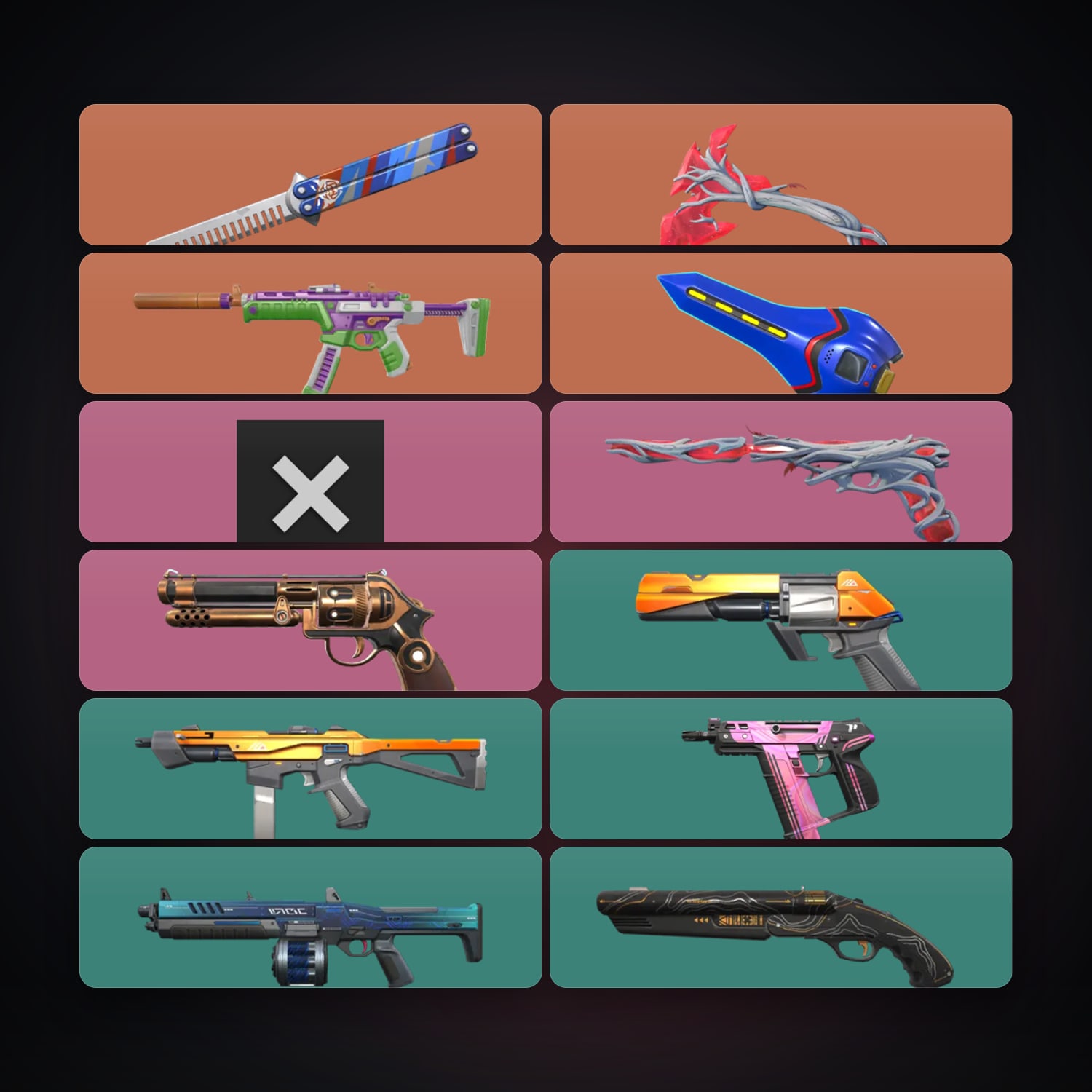 AP locker — 3 knives, 13 skins, lvl 20 — HabibiAccounts