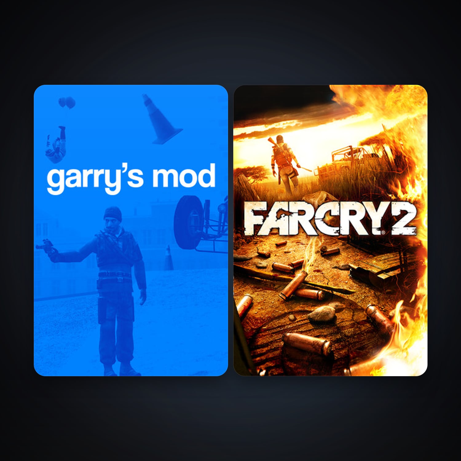 Garry's Mod + Far Cry 2: Fortune's Edition, 2 games, clean — HabibiAccounts