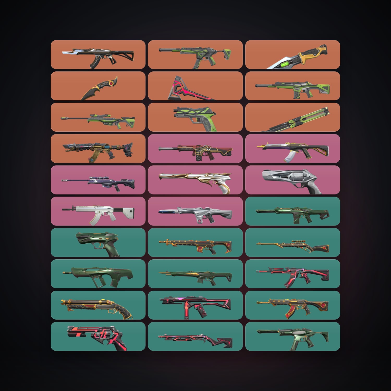 AP Diamond 1 locker — 4 knives, 60 skins, lvl 199 — HabibiAccounts