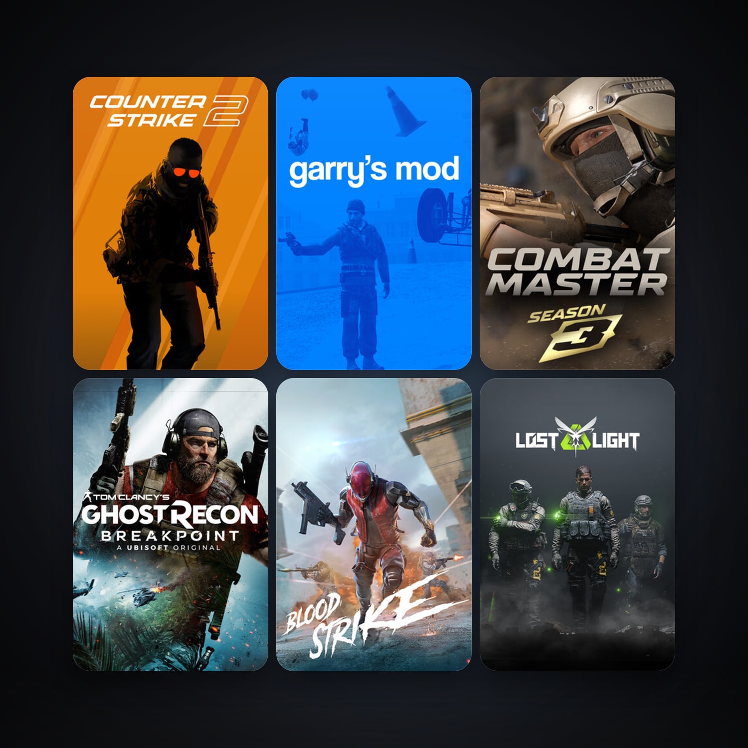 CS2 Prime + Garry's Mod, 10 games, clean — HabibiAccounts