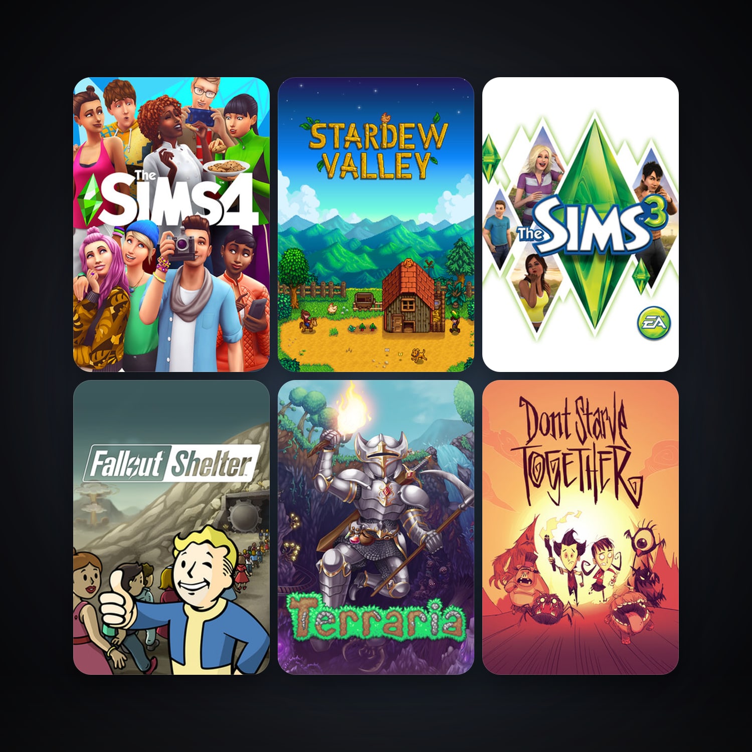 The Sims 3 + Terraria, 22 games, clean — HabibiAccounts
