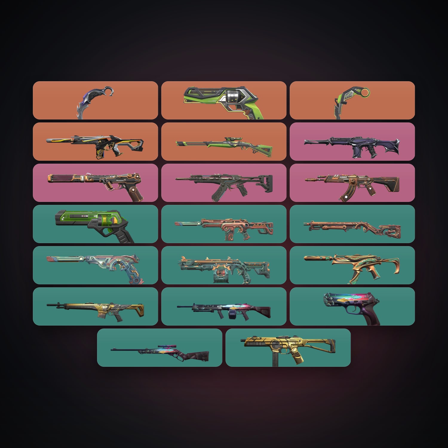 NA Gold 3 locker — 2 knives, 20 skins, lvl 99 — HabibiAccounts