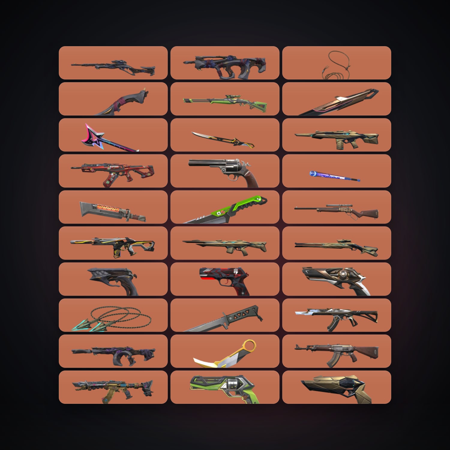 EU Plat 1 locker — 13 knives, 119 skins, lvl 173 · 262949567 — HabibiAccounts