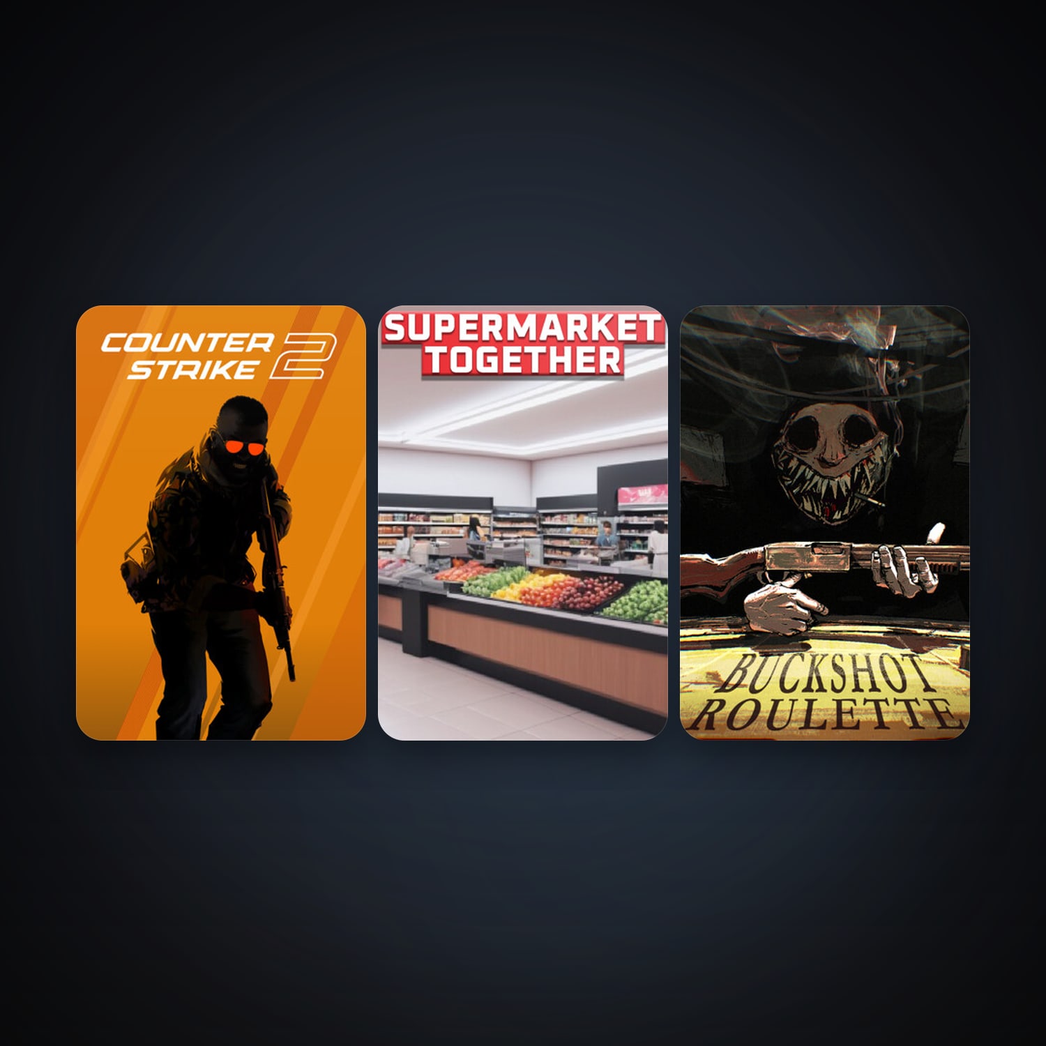 CS2 Prime + Supermarket Together, 4 games, clean — HabibiAccounts
