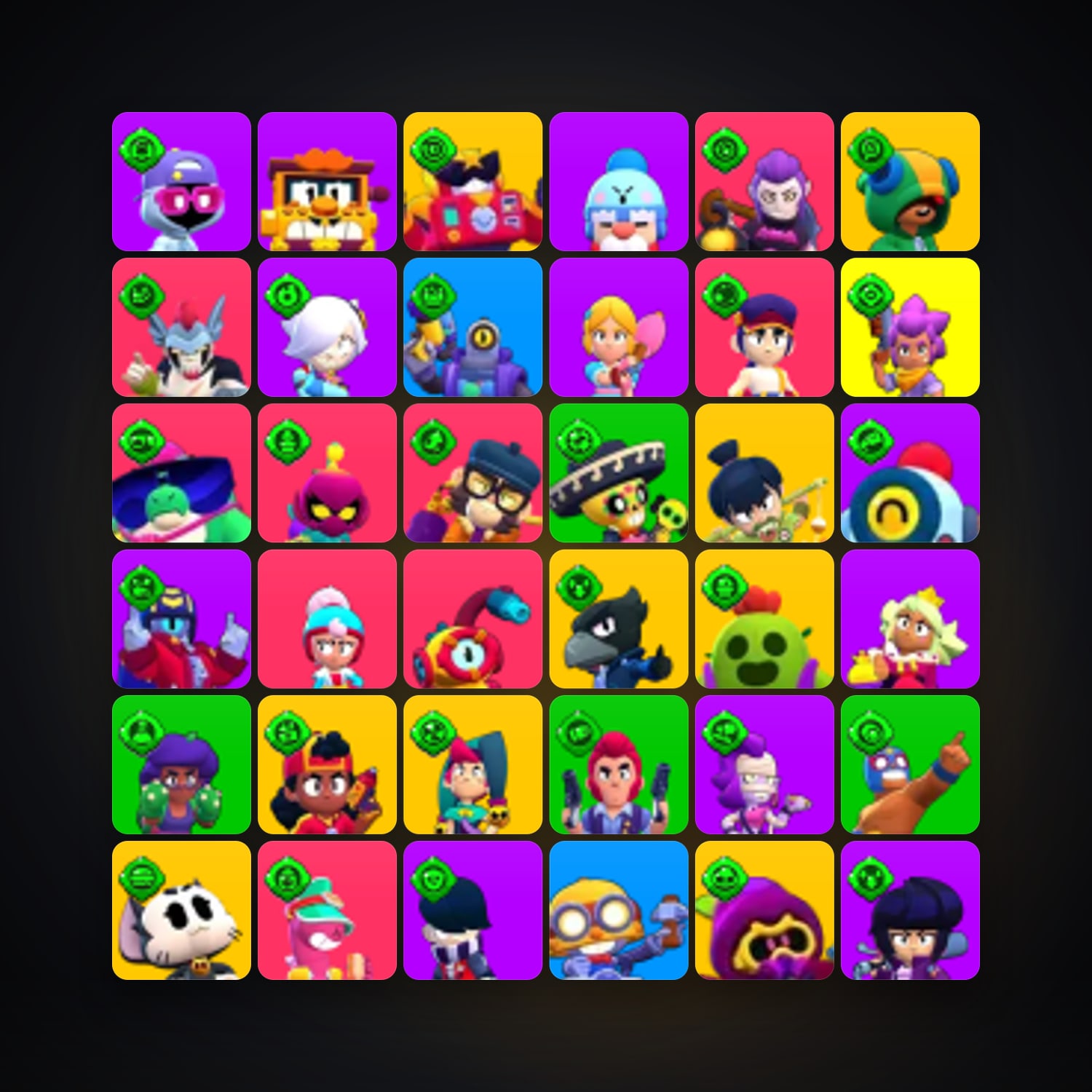 106 Brawlers | 80.6K Trophies — Supercell Account — HabibiAccounts