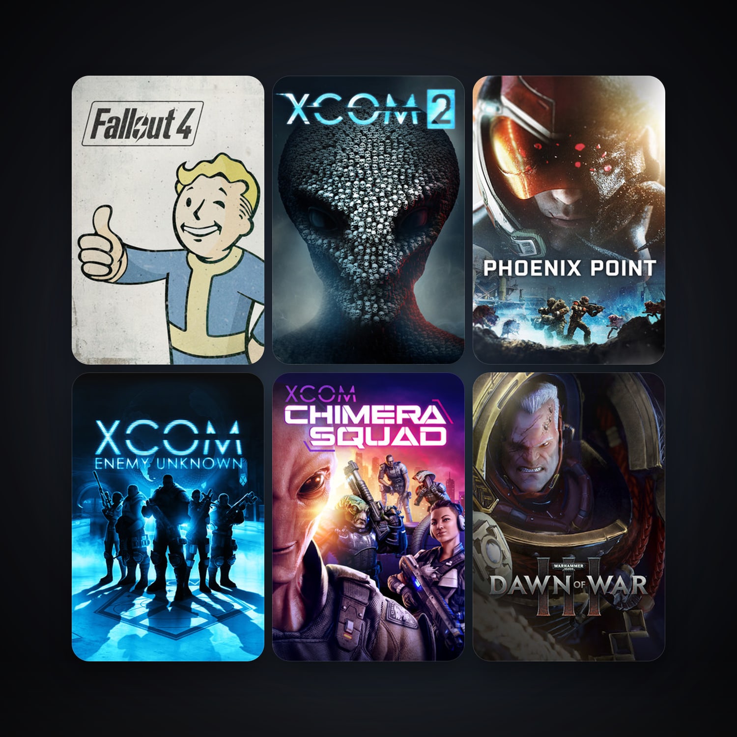 Fallout: New Vegas + XCOM: Enemy Unknown, 9 games, clean — HabibiAccounts