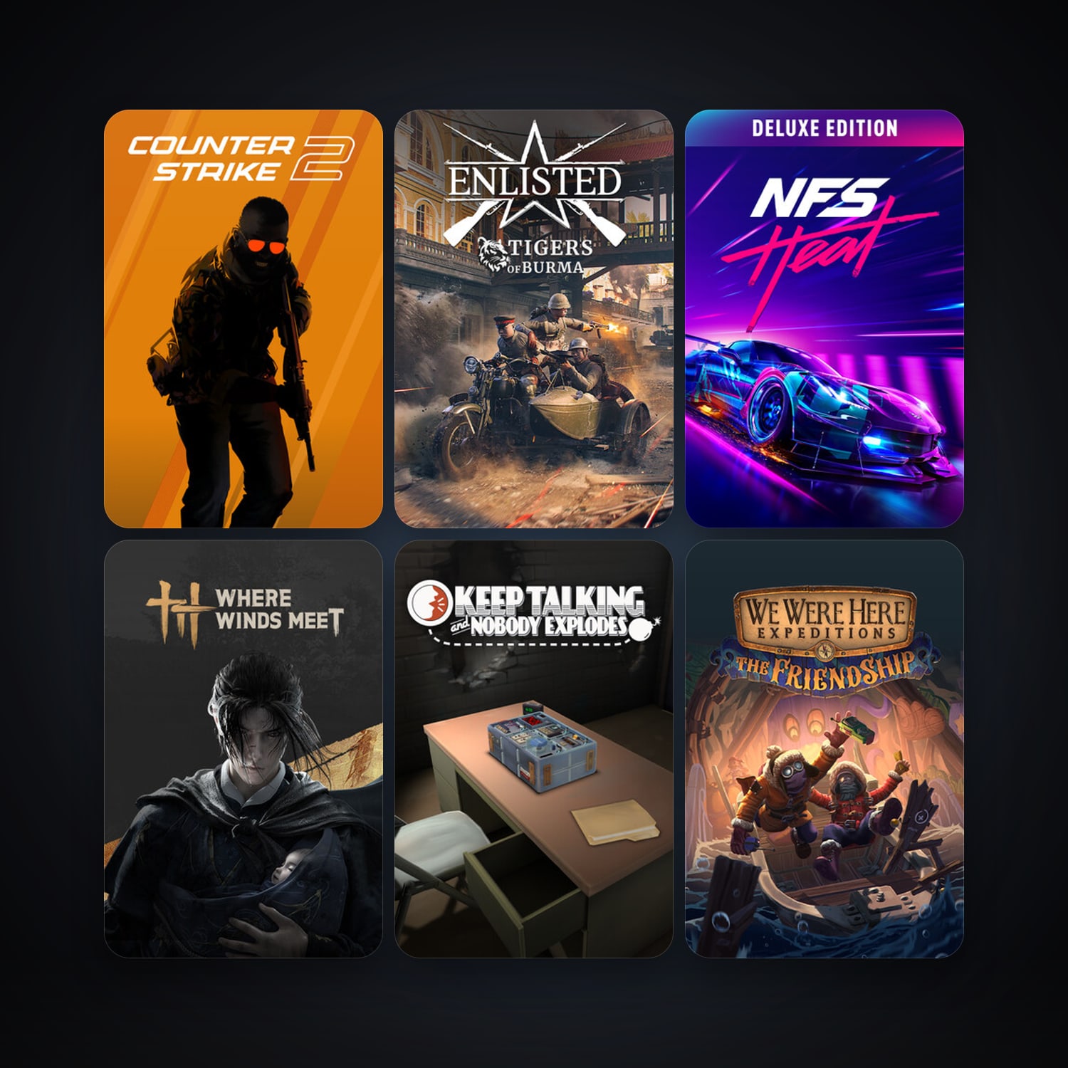 CS2 Prime + Keep Talking and Nobody Explodes, 21 games, clean — HabibiAccounts