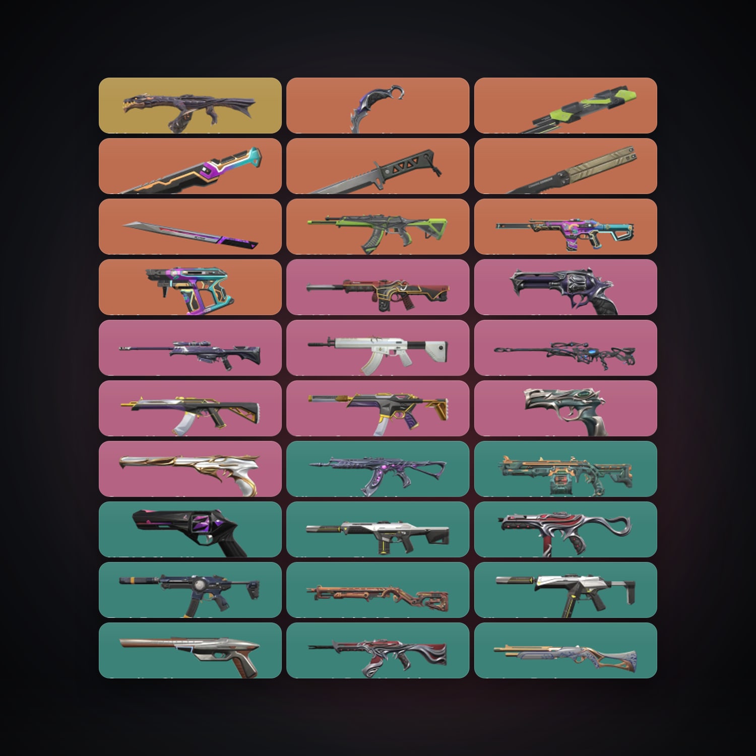 EU Silver 1 locker — 6 knives, 90 skins, lvl 95 — HabibiAccounts