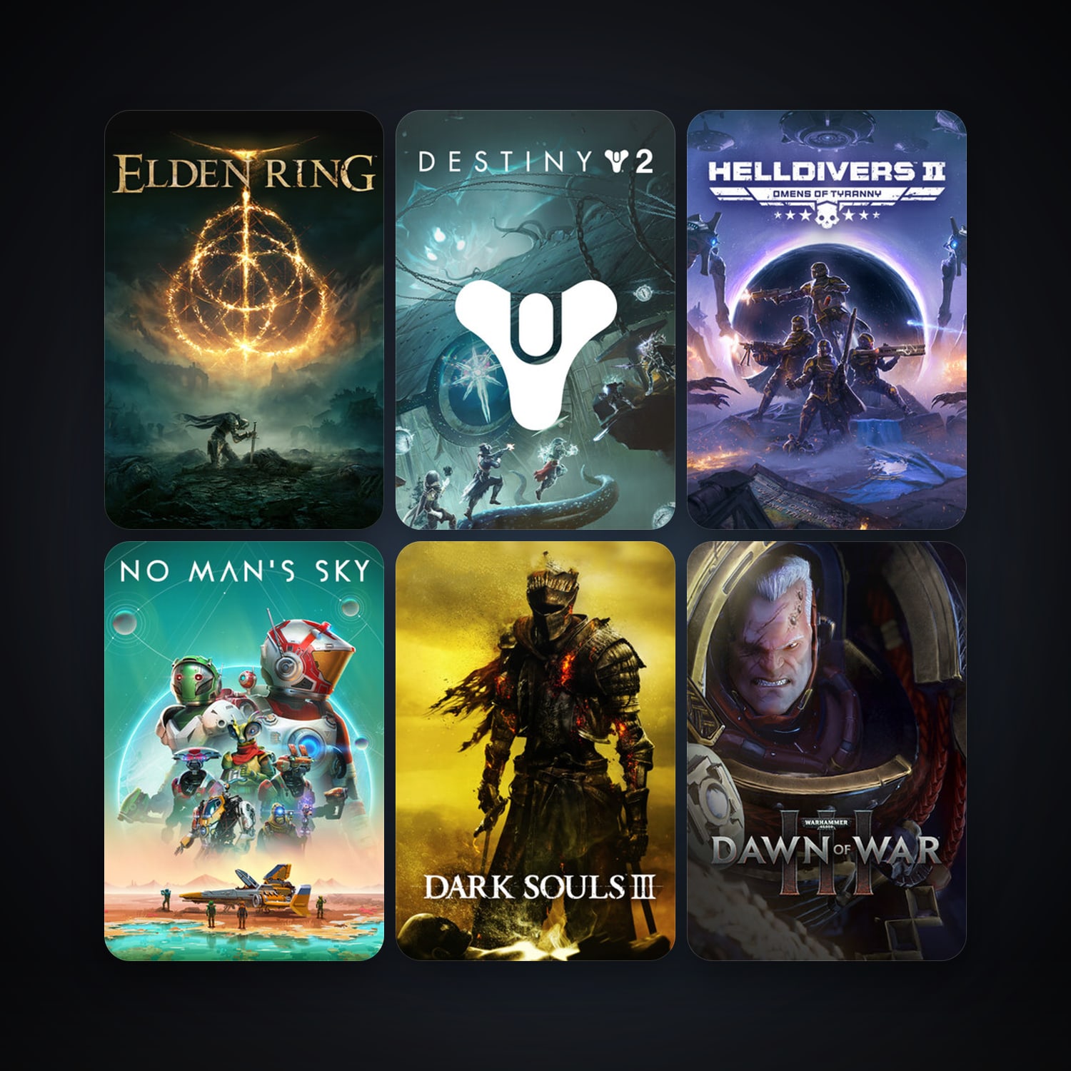 No Man's Sky + Warhammer 40,000: Dawn of War III, 45 games, clean — HabibiAccounts