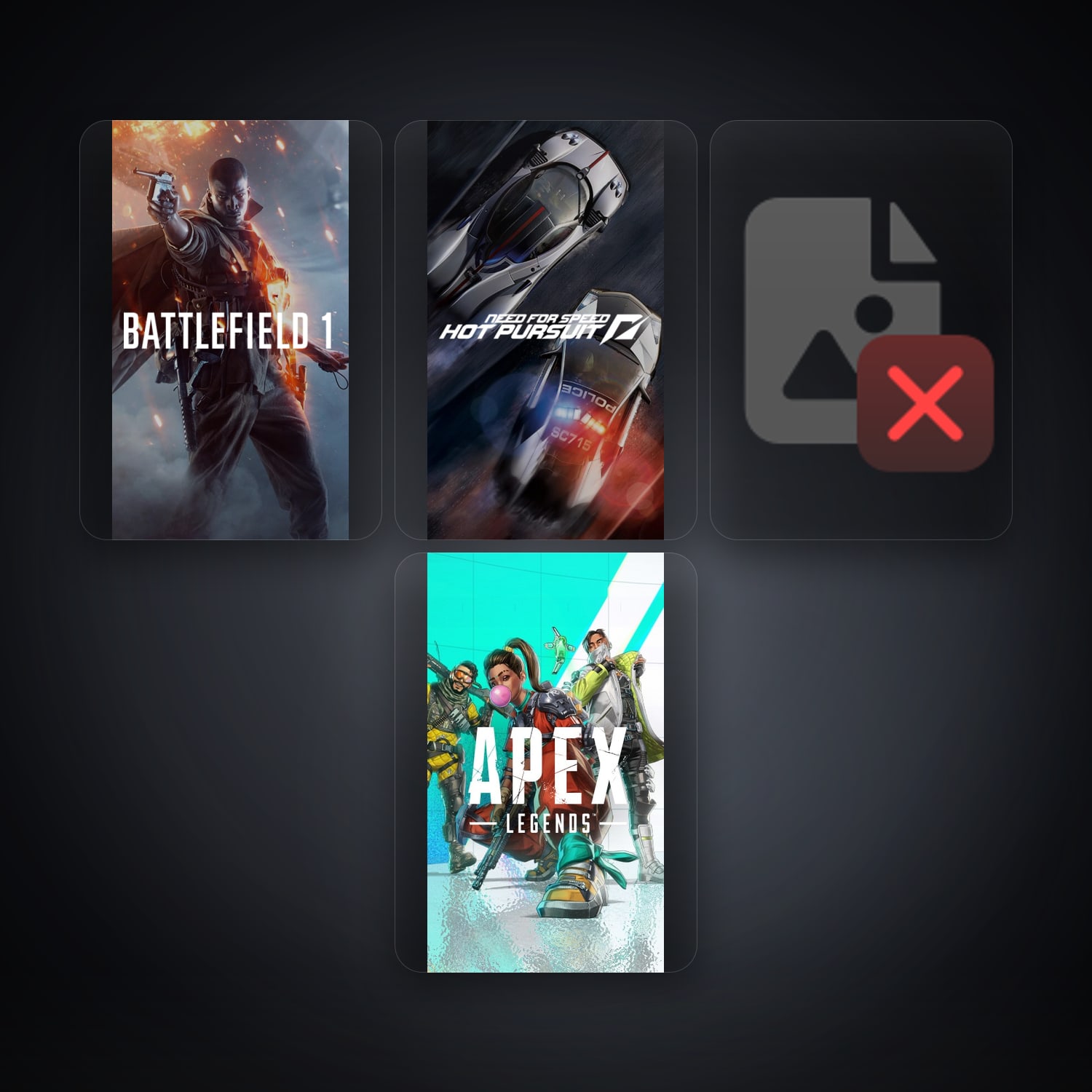 حساب إي إيه فيه Battlefield 1 وNeed for Speed Hot Pursuit، PL، 4 ألعاب — HabibiAccounts