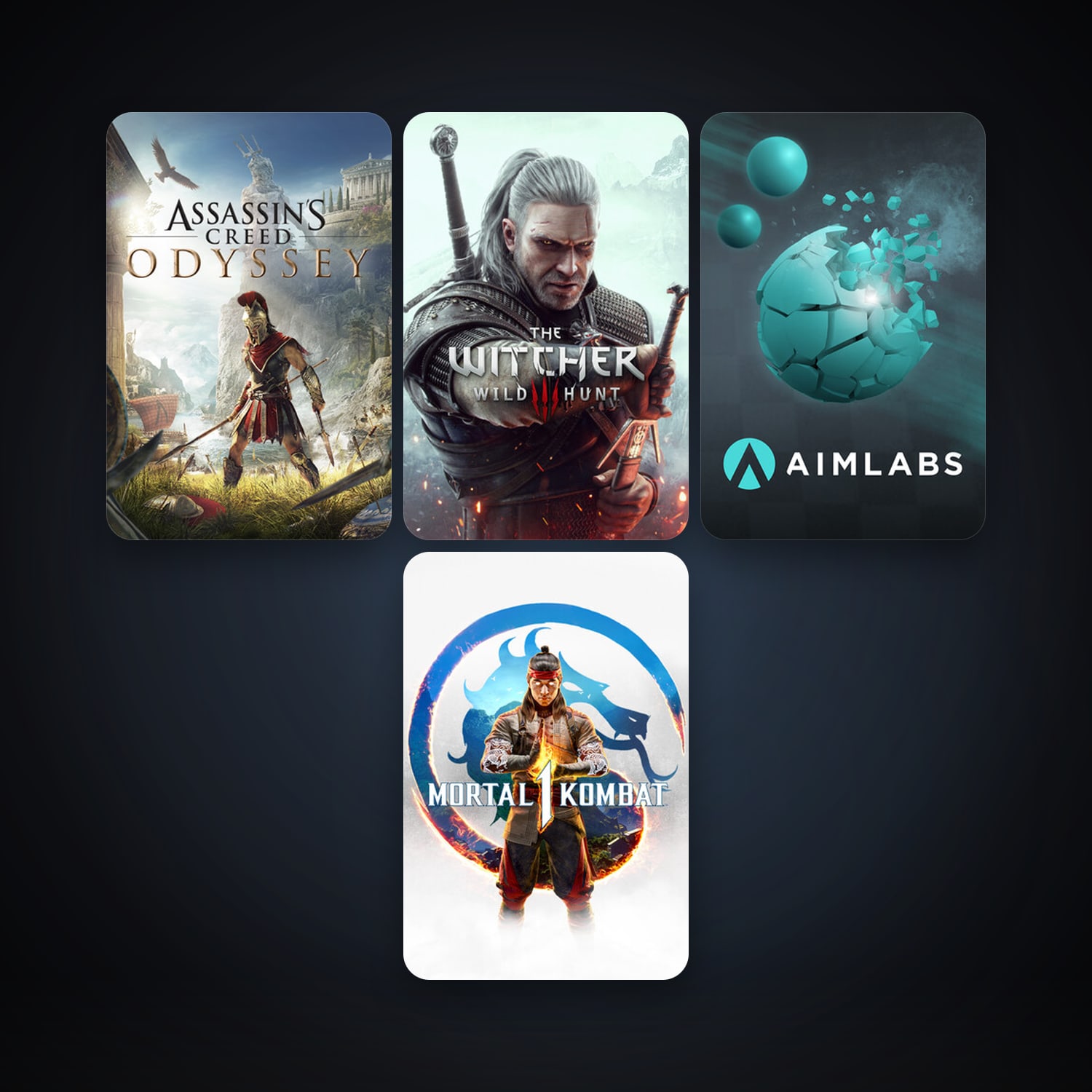 The Witcher 3: Wild Hunt + Aimlabs, 5 games, clean — HabibiAccounts
