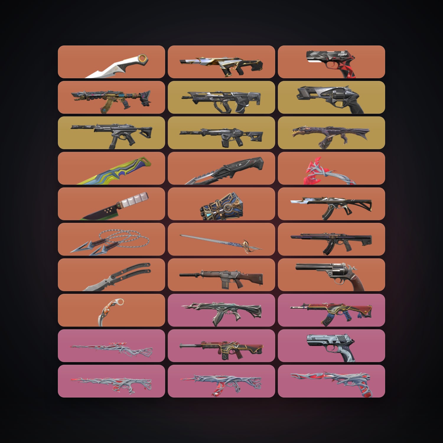EU Diamond 3 locker — 10 knives, 109 skins, lvl 199 — HabibiAccounts