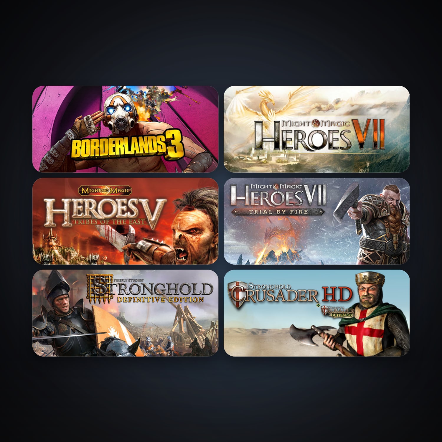 Heroes of Might & Magic V: Tribes of the East + Heroes of Might & Magic V: Hammers of Fate, 22 games, clean — HabibiAccounts