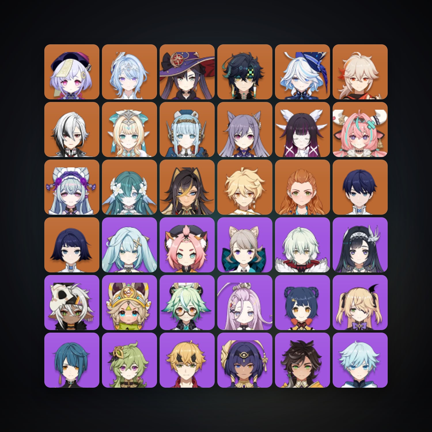 Genshin Impact | AR 56 | 63 Chars | 15× 5★ — Genshin / miHoYo Account — HabibiAccounts