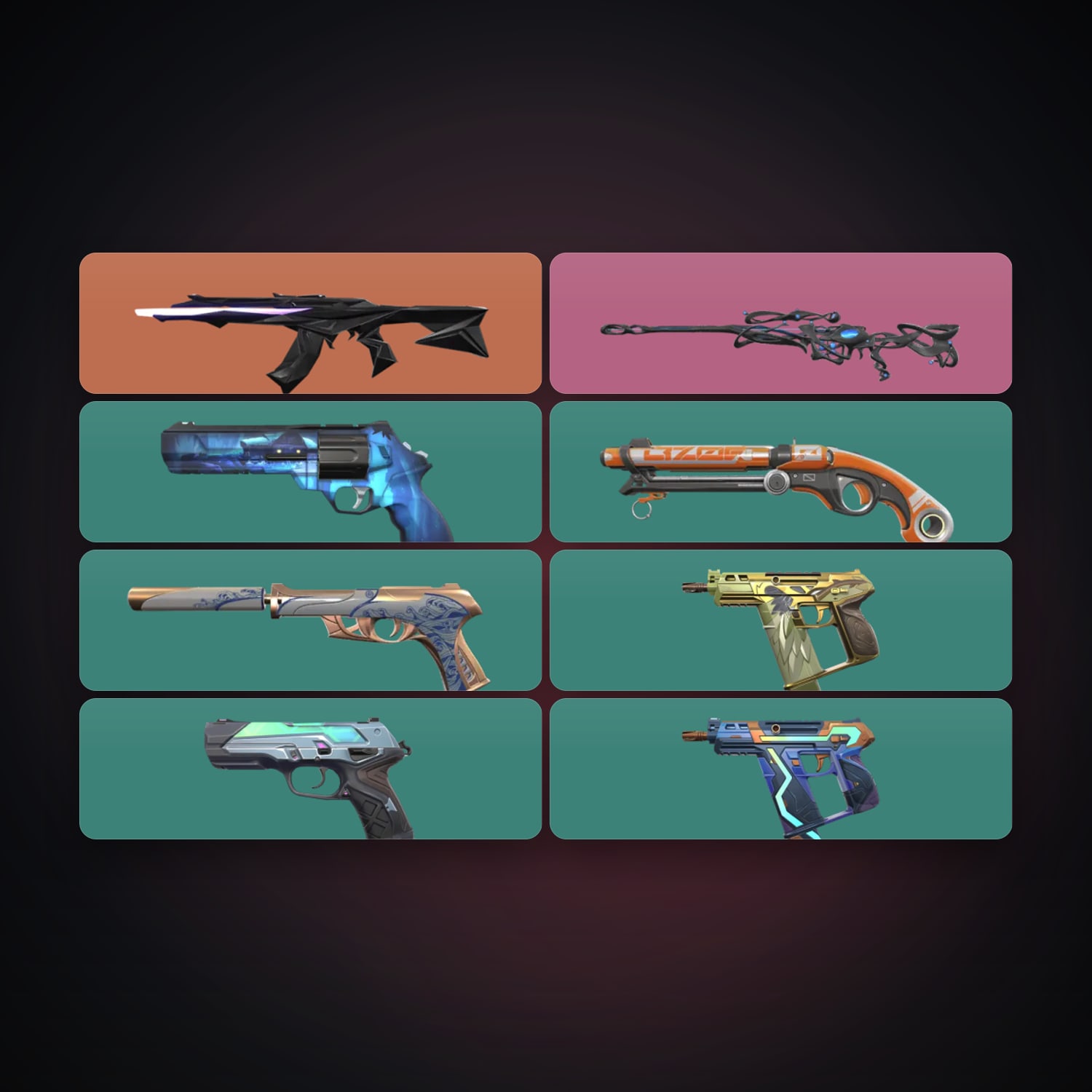 AP Gold 2 locker — 8 skins, lvl 152 — HabibiAccounts