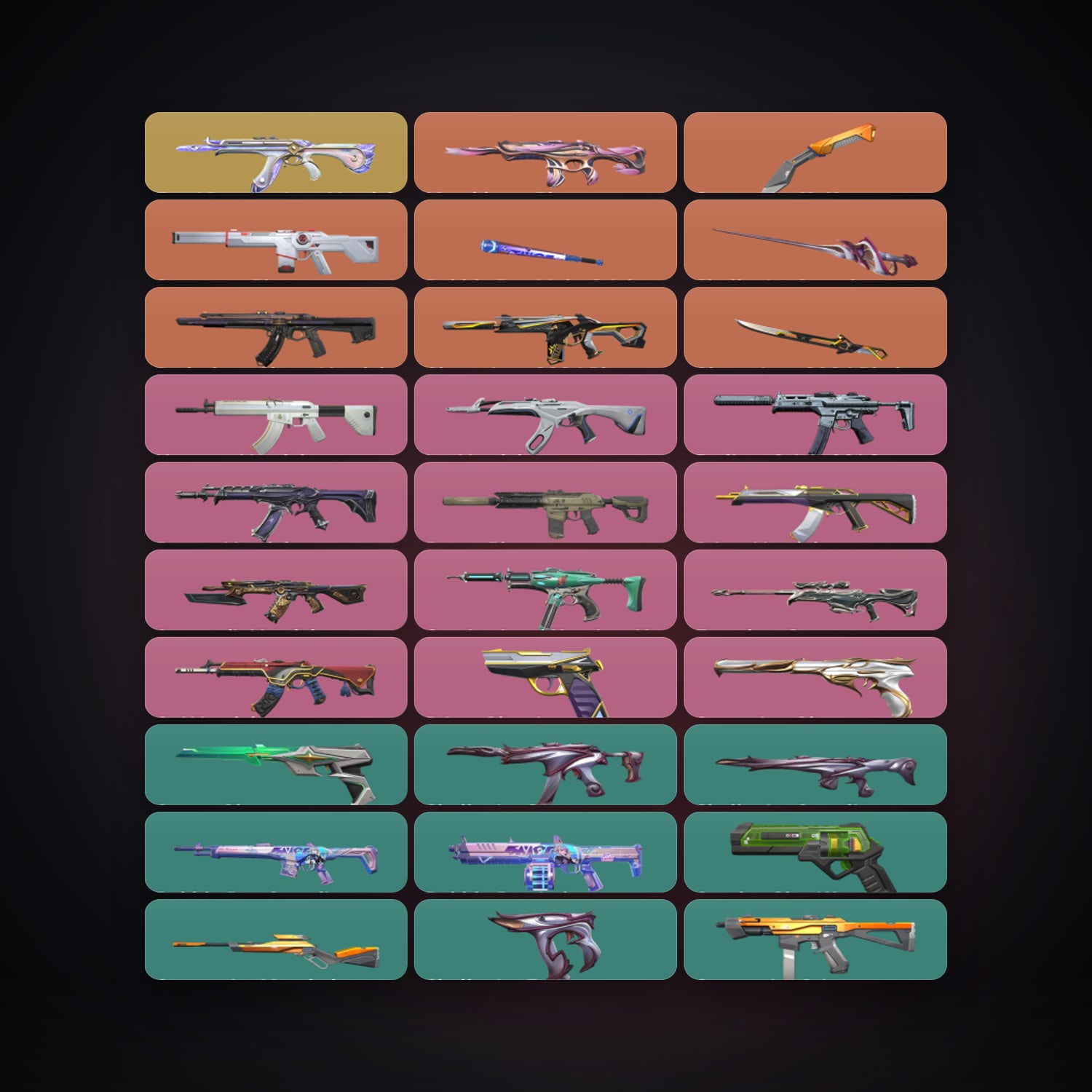 AP Bronze 1 locker — 4 knives, 64 skins, lvl 220 — HabibiAccounts
