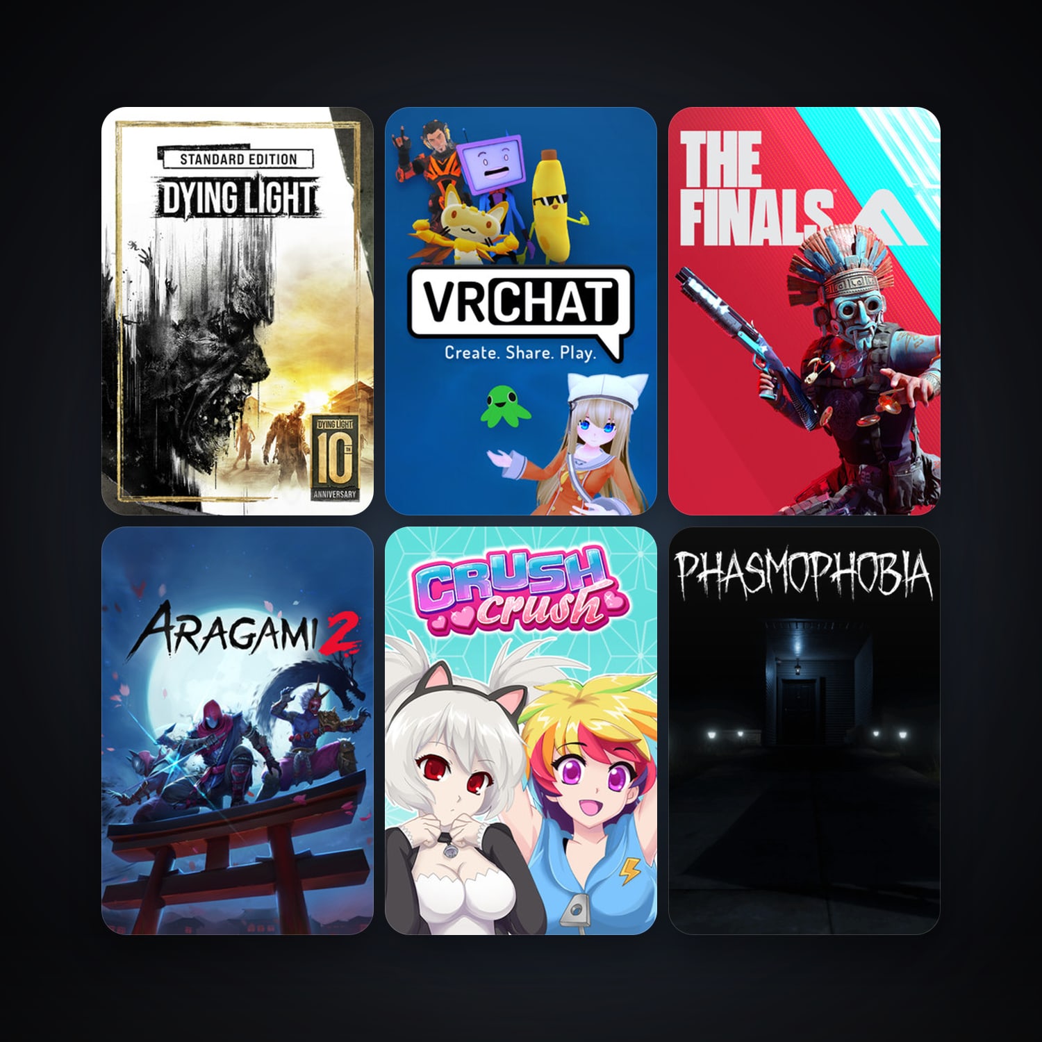 Dying Light + VRChat, 47 games, clean — HabibiAccounts