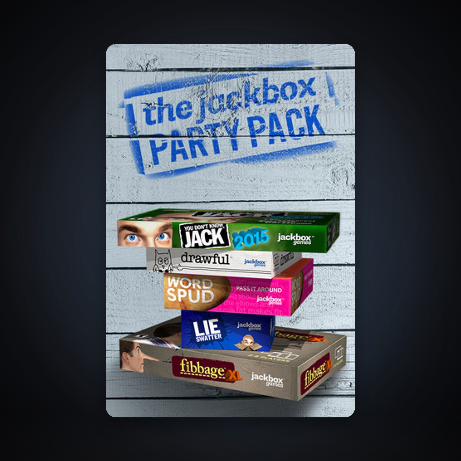 Steam account: The Jackbox Party Pack, 1 game, clean — HabibiAccounts