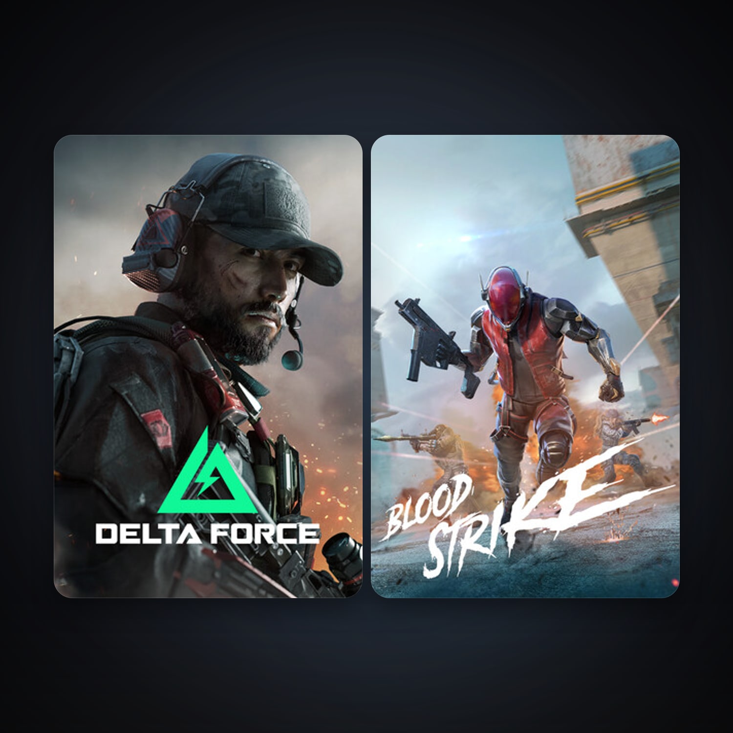 Delta Force: Hawk Ops + Blood Strike, 8 games, clean — HabibiAccounts