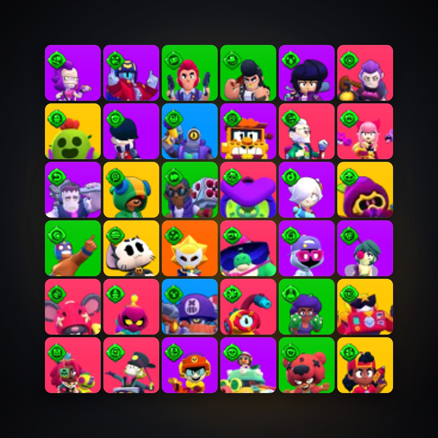 104 Brawlers | 58.2K Trophies — Supercell Account — HabibiAccounts