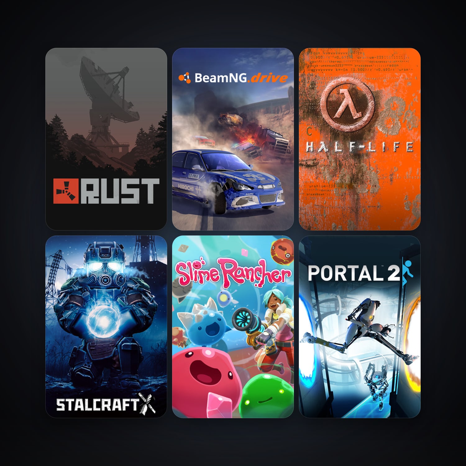 Half-Life + Half-Life 2, 49 games, clean — HabibiAccounts