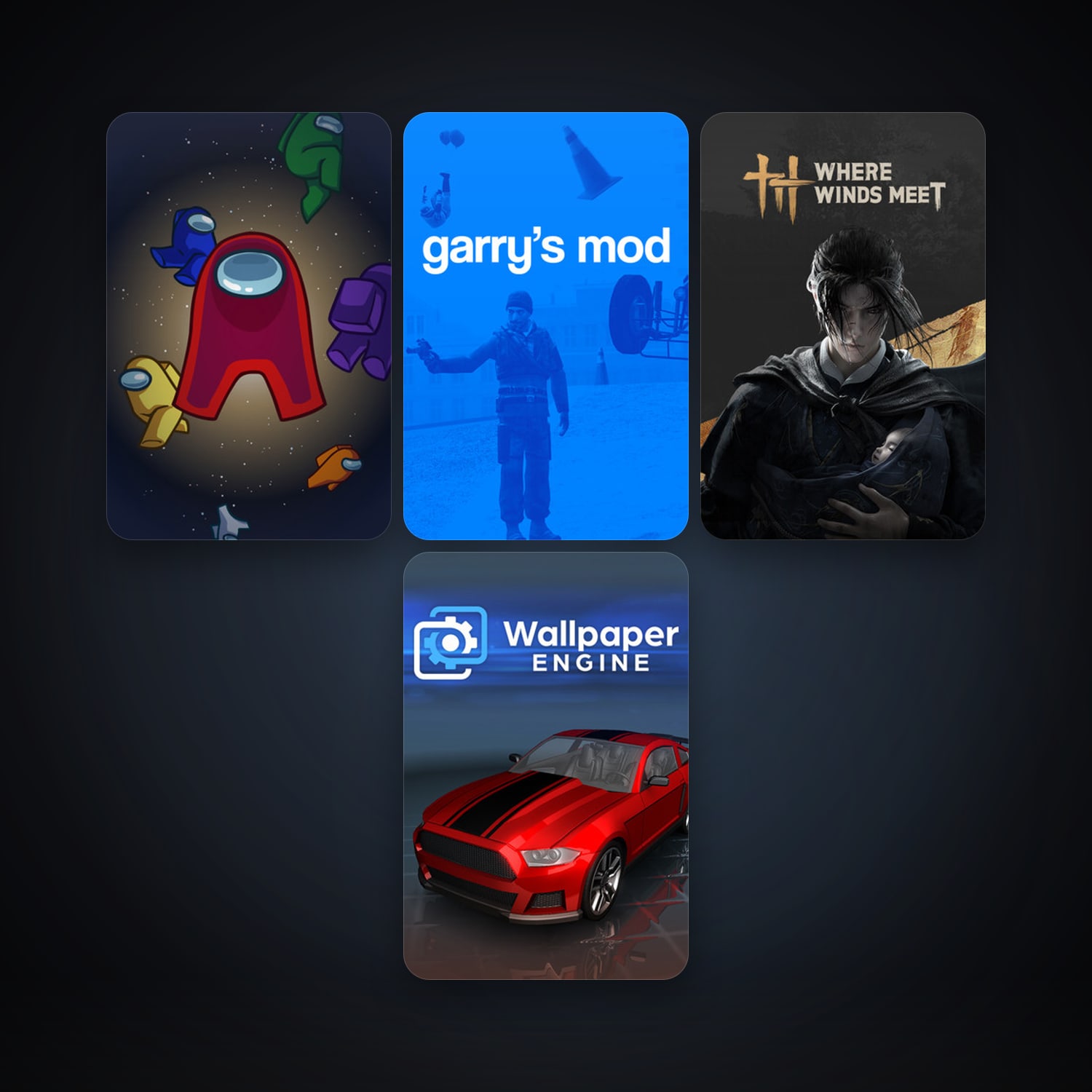 Garry's Mod + Wallpaper Engine, 9 games, clean — HabibiAccounts