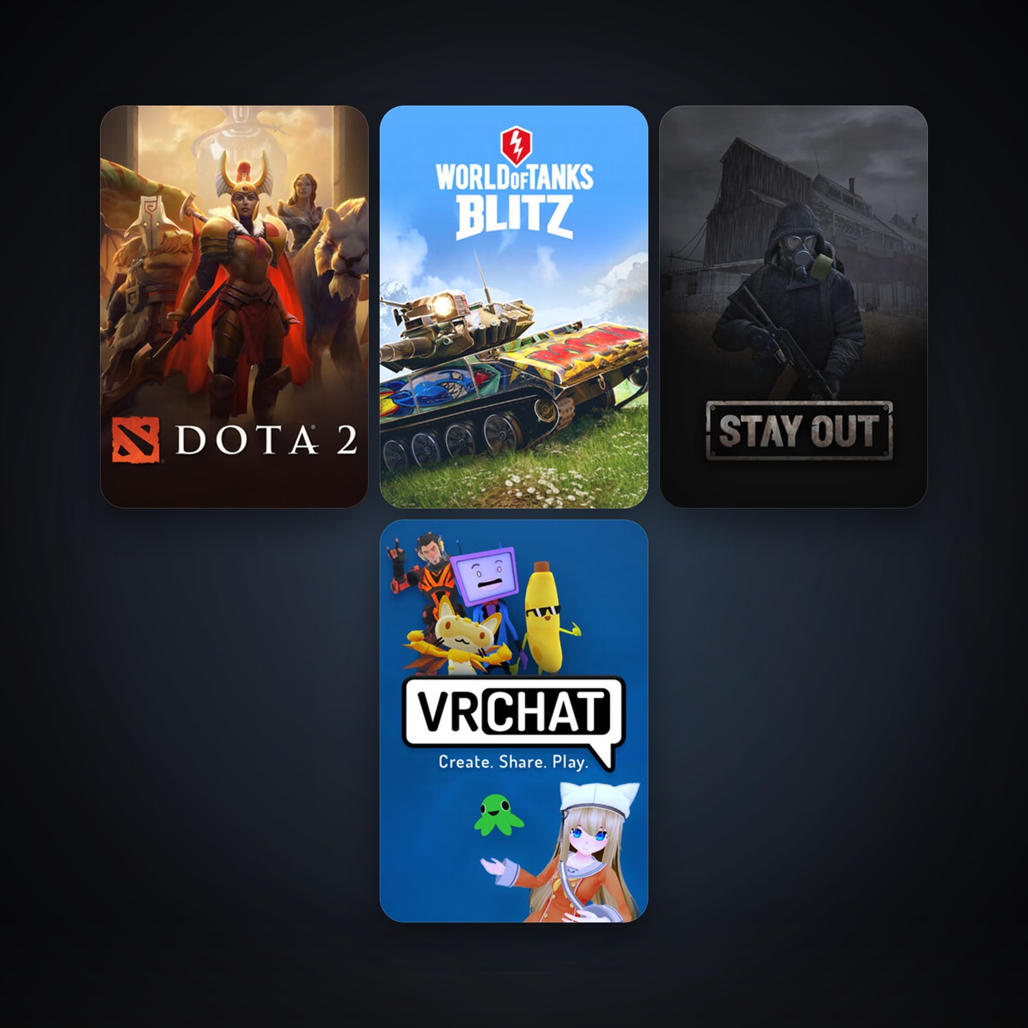Dota 2 + Free CS2 (No Prime), 13 games, clean — HabibiAccounts