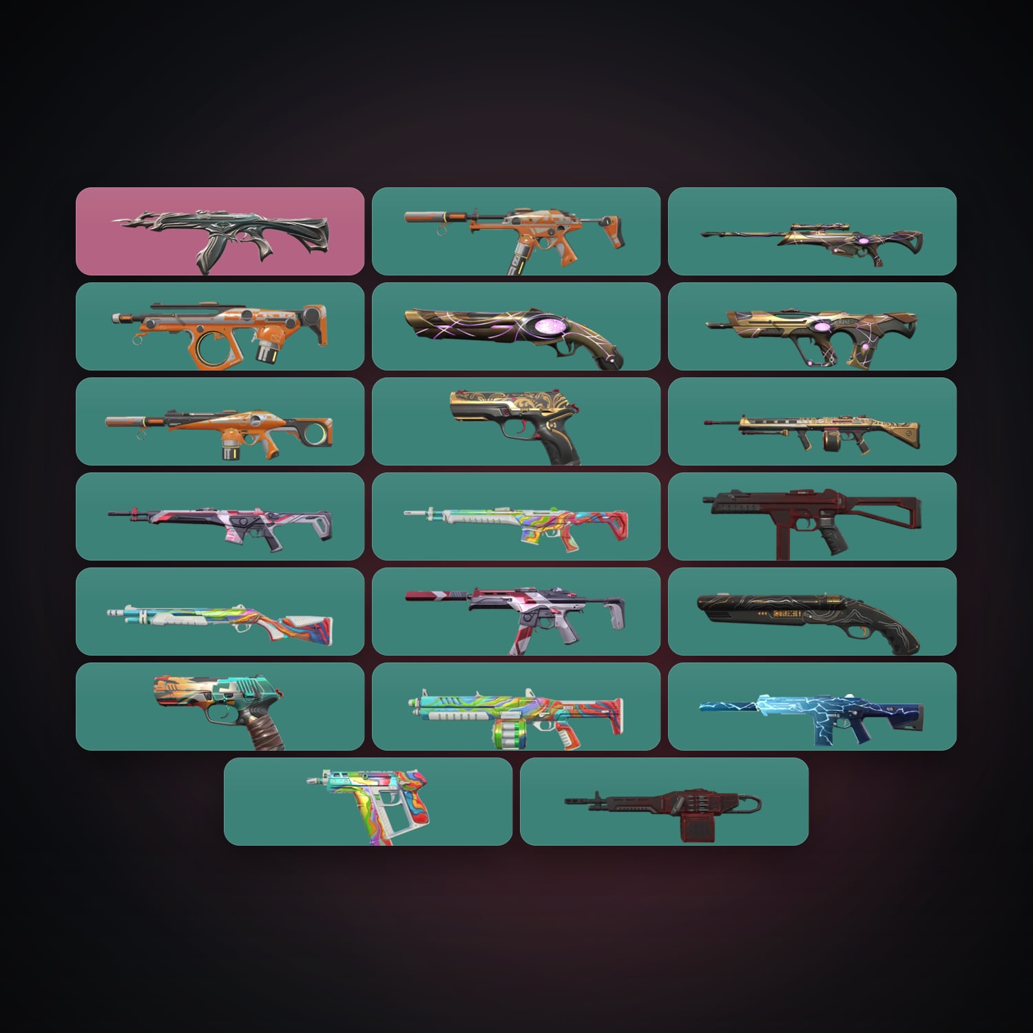 EU Iron 3 locker — 21 skins, lvl 42 — HabibiAccounts
