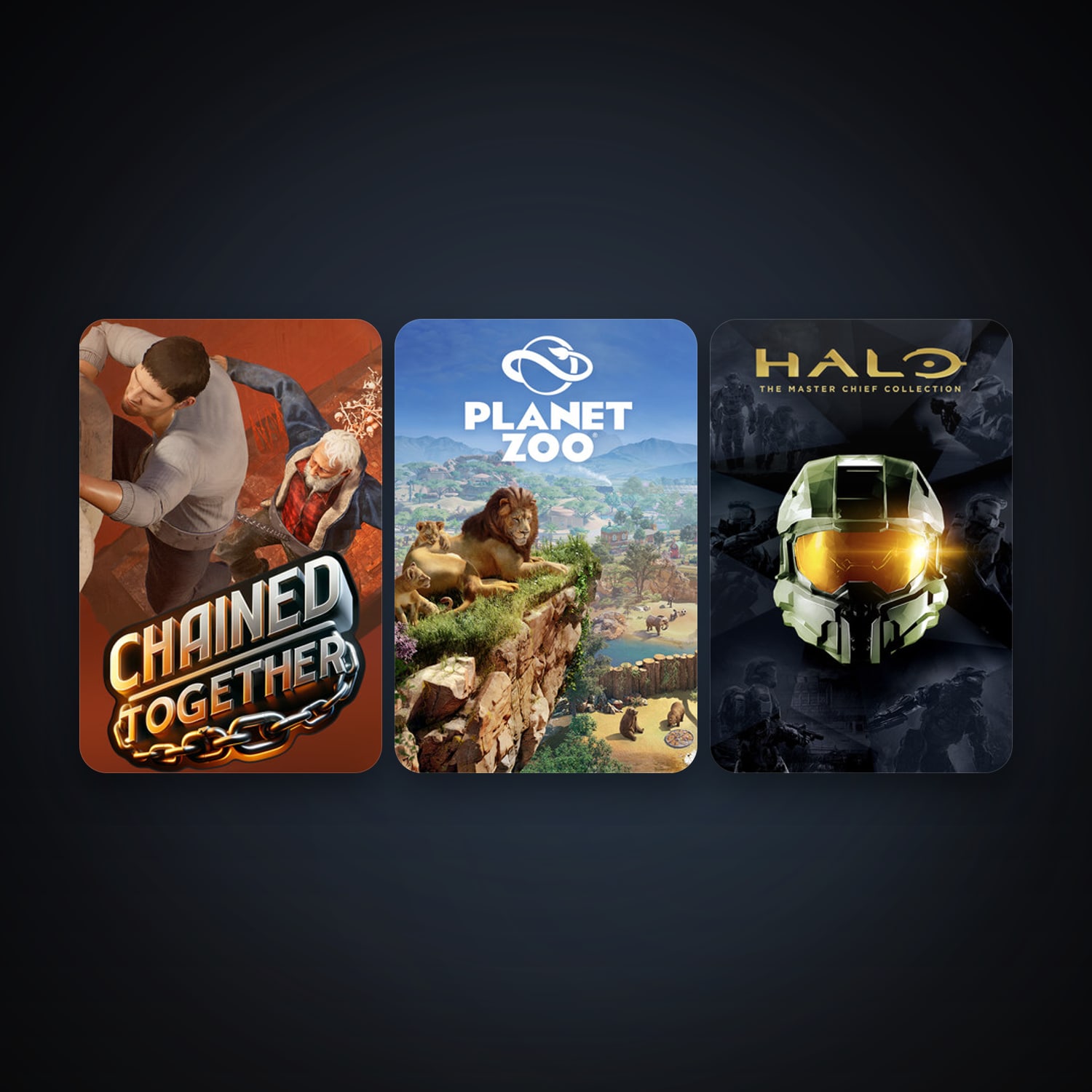 Planet Zoo + Halo: The Master Chief Collection, 5 games, clean — HabibiAccounts