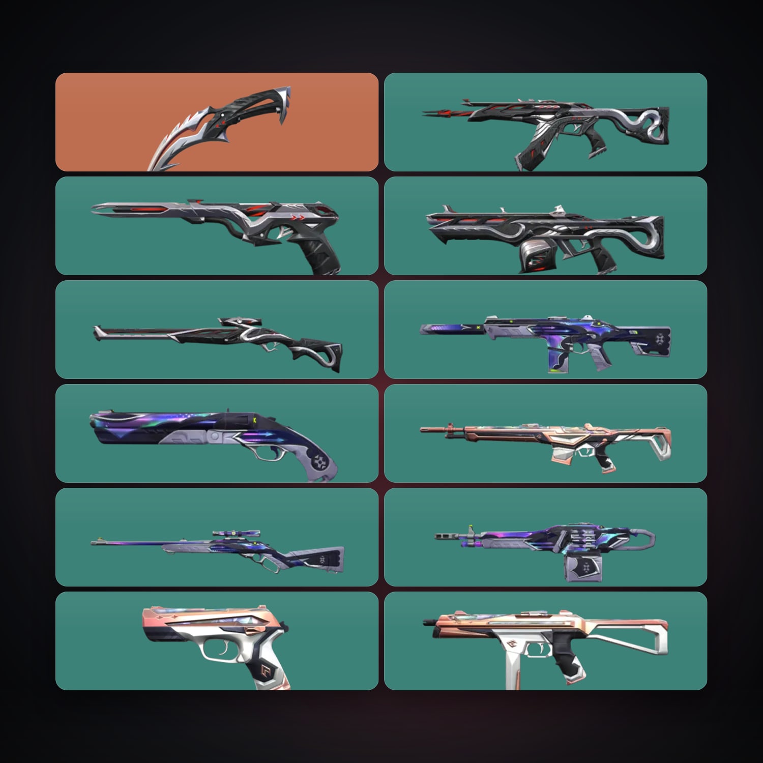 EU Bronze 2 locker — 1 knives, 12 skins, lvl 55 · 263006967 — HabibiAccounts