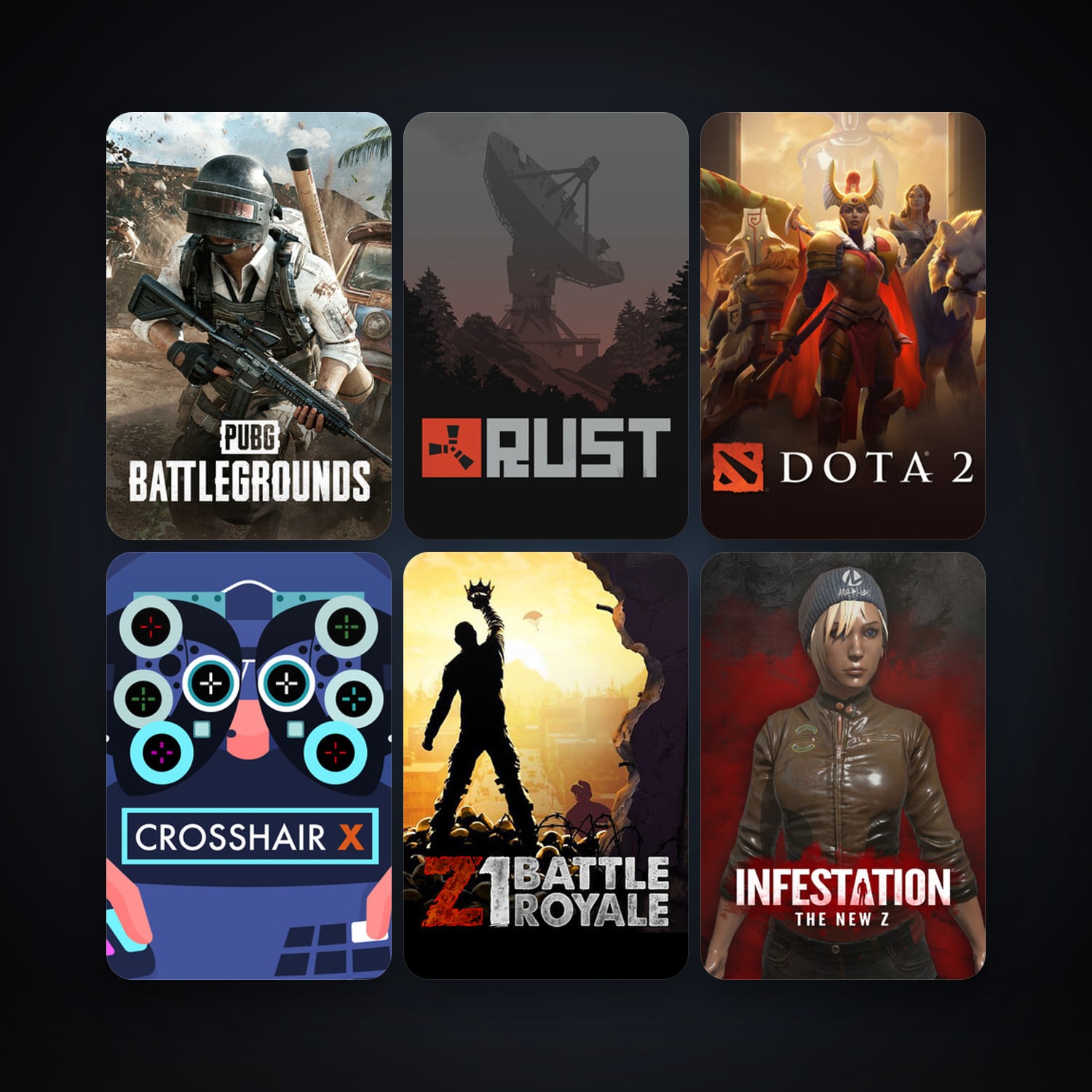 Dota 2 + Rust, 51 games, Steam 31, clean — HabibiAccounts