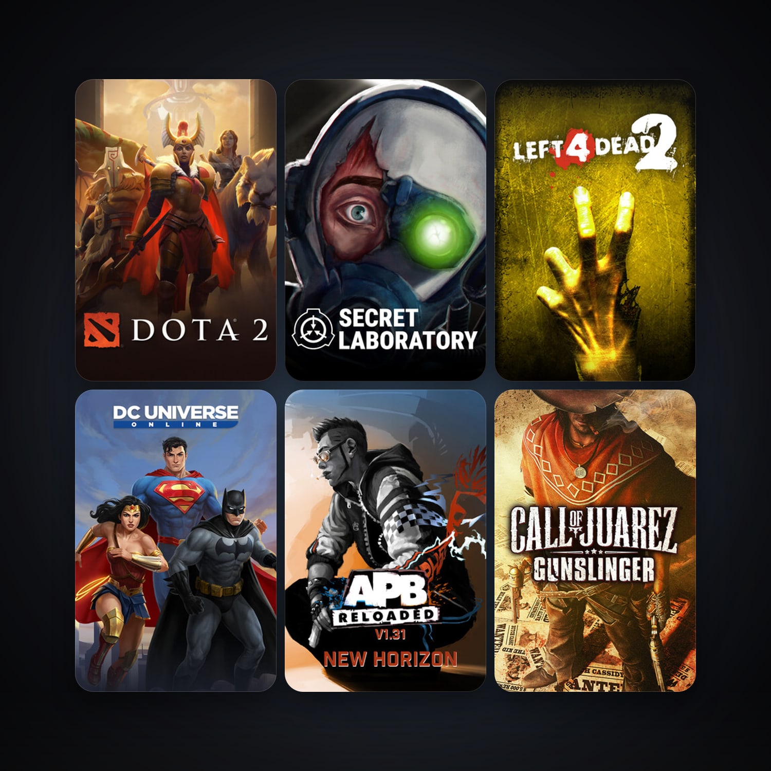 Left 4 Dead 2 + Dota 2, 34 games, clean — HabibiAccounts