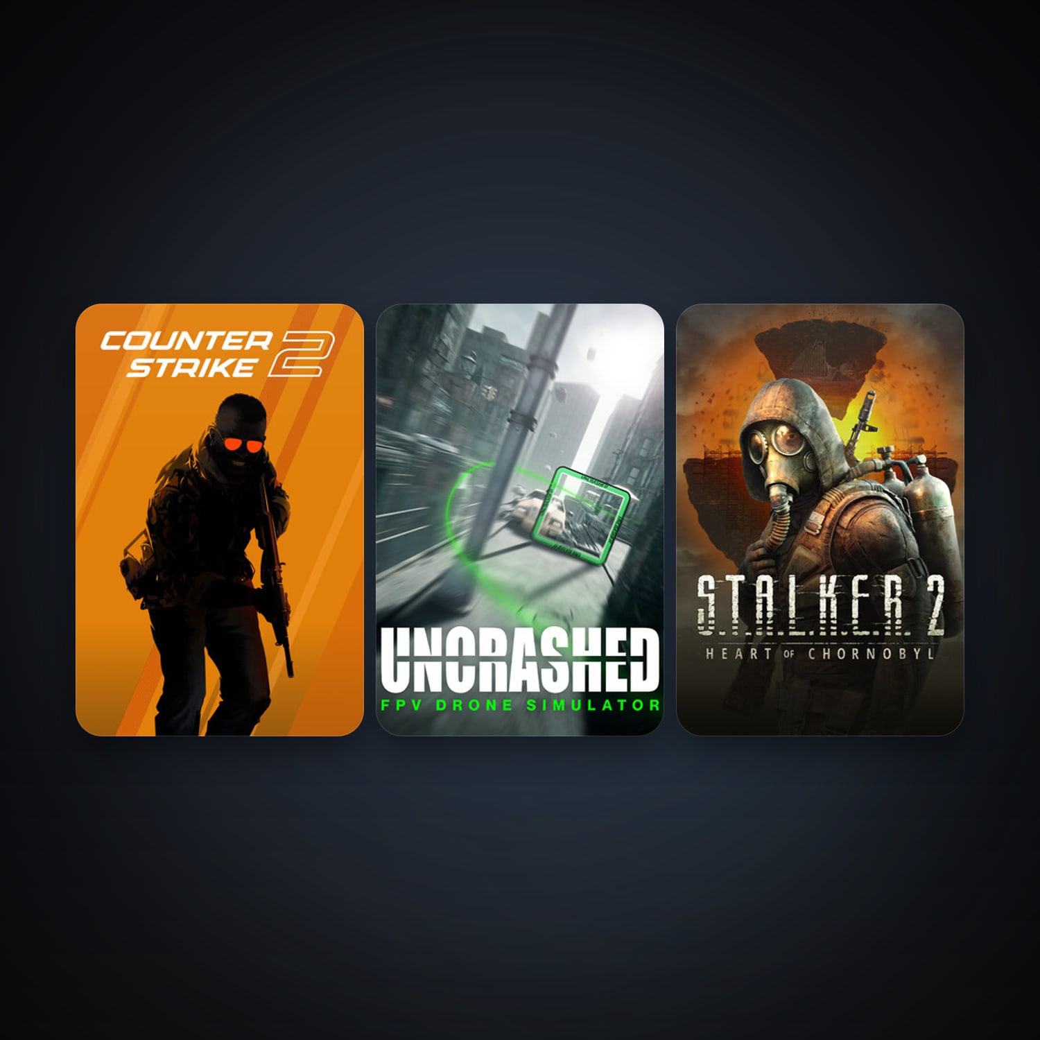 CS2 Prime + S.T.A.L.K.E.R. 2: Heart of Chornobyl, 7 games, clean — HabibiAccounts