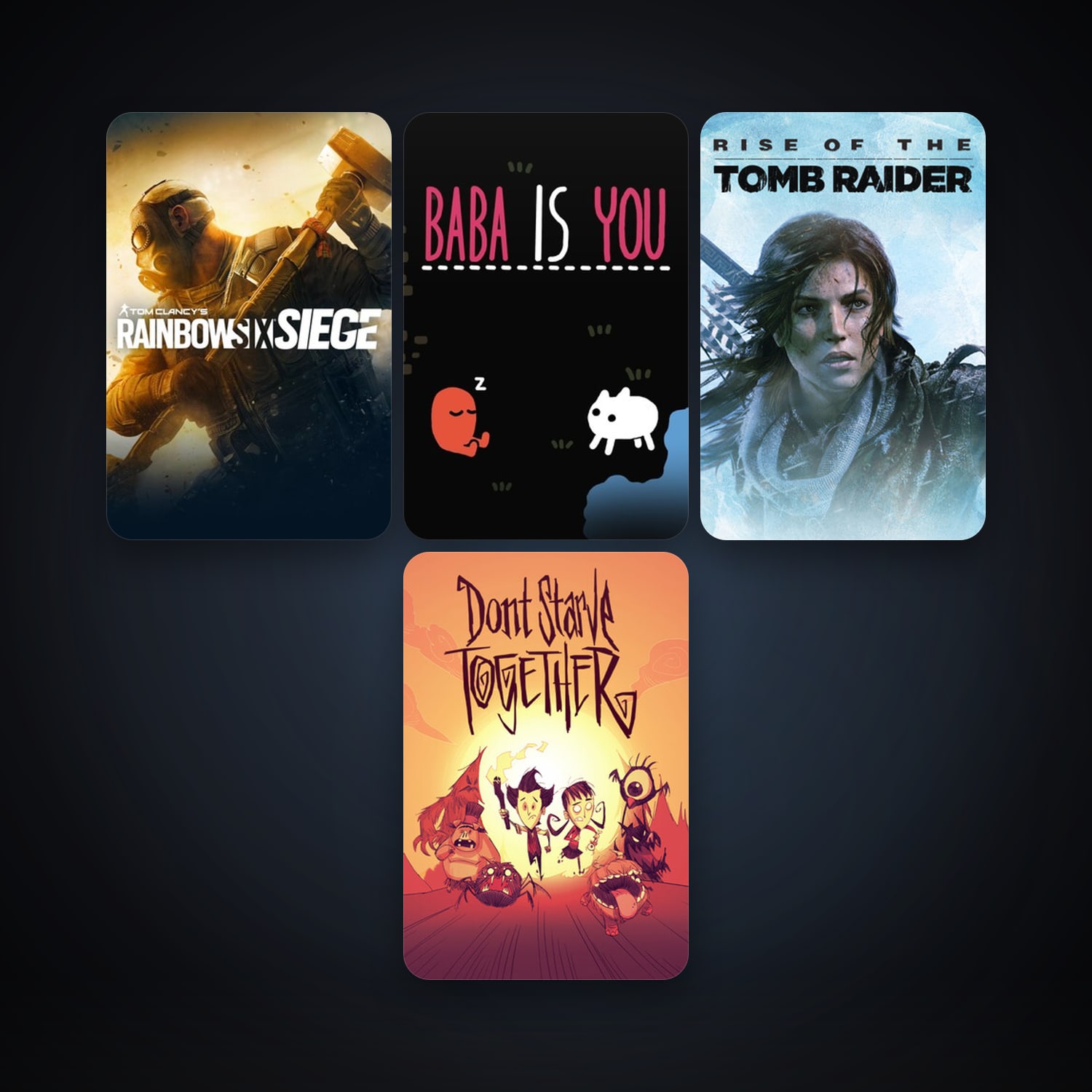 Don't Starve Together + Sherlock Holmes: The Devil's Daughter, 11 games, clean — HabibiAccounts