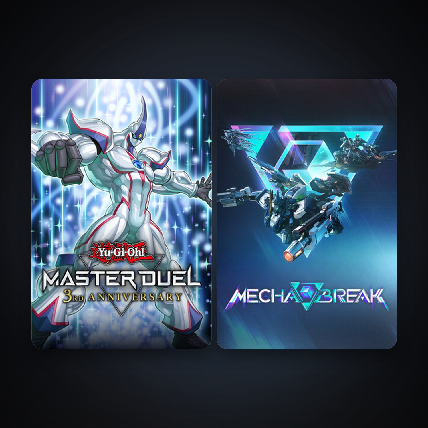 Yu-Gi-Oh! Master Duel + Mecha BREAK, 5 games, clean — HabibiAccounts