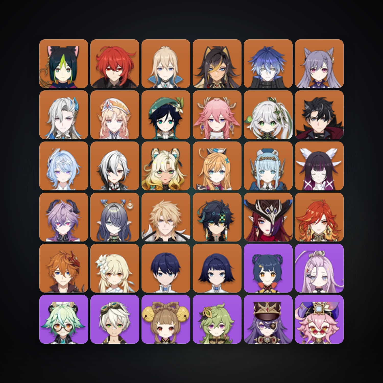 Genshin Impact | AR 60 | 78 Chars | 25× 5★ — Genshin / miHoYo Account — HabibiAccounts