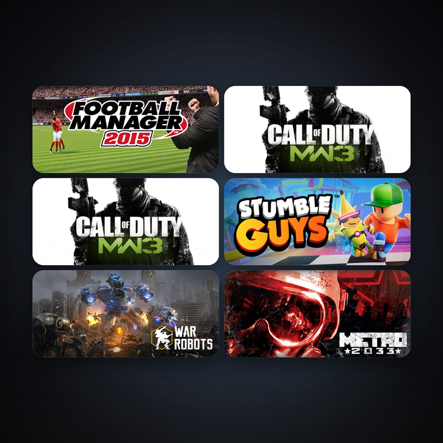 Call of Duty: Modern Warfare 3 (2011) + Call of Duty: Modern Warfare 3 - Multiplayer, 9 games, clean — HabibiAccounts