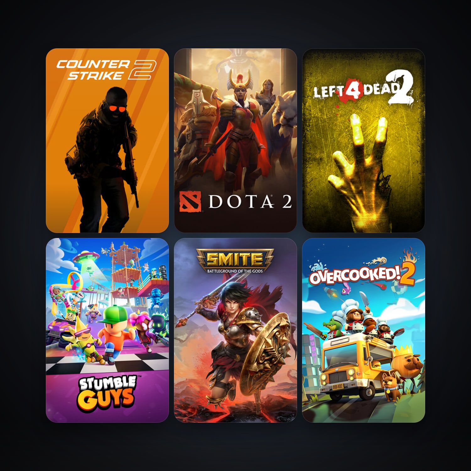 Left 4 Dead 2 + Dota 2, 72 games, clean — HabibiAccounts