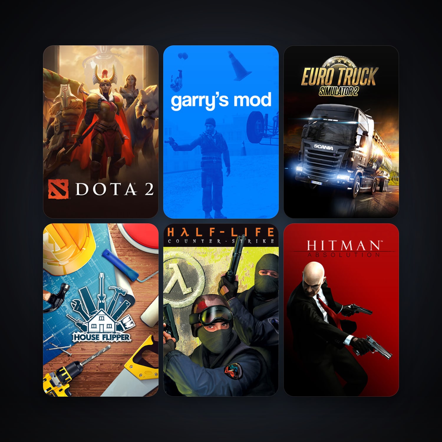 Counter-Strike + Dota 2, 37 games, Steam 11, clean — HabibiAccounts