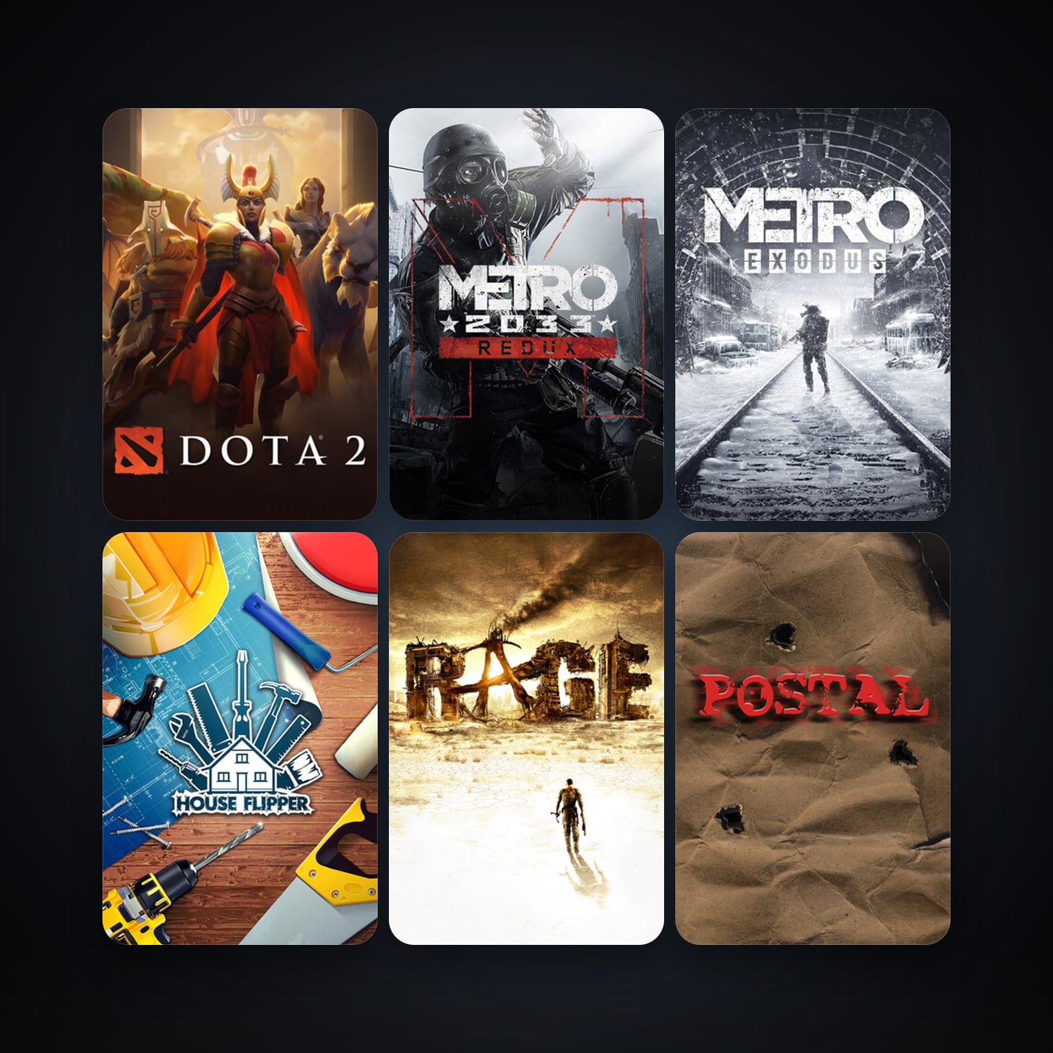 Dota 2 + RAGE, 25 games, Steam 15, clean — HabibiAccounts