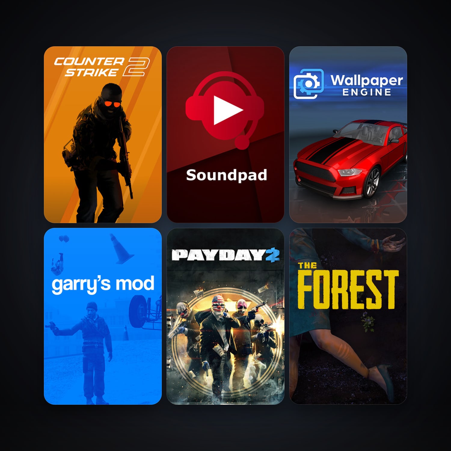 CS2 Prime + Garry's Mod, 17 games, Steam 13, clean — HabibiAccounts