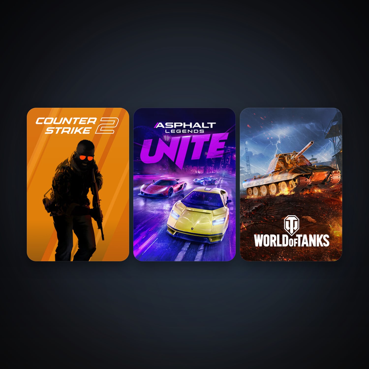 CS2 Prime + World of Tanks, 5 games, clean — HabibiAccounts