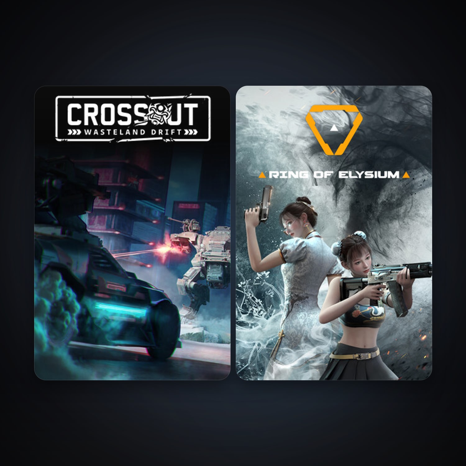 Crossout + Ring of Elysium, 8 games, clean — HabibiAccounts