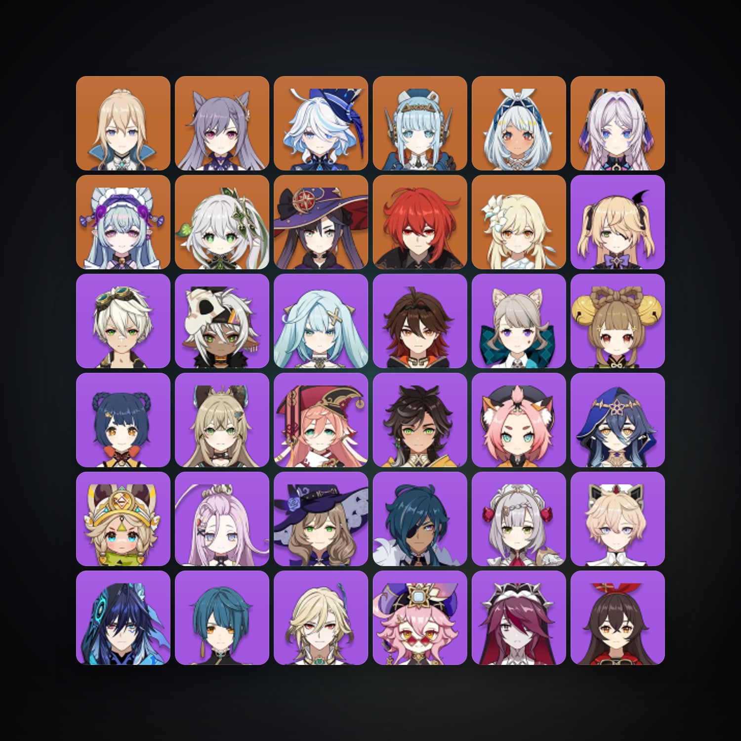 Genshin Impact | AR 50 | 45 Chars | 10× 5★ — Genshin / miHoYo Account — HabibiAccounts