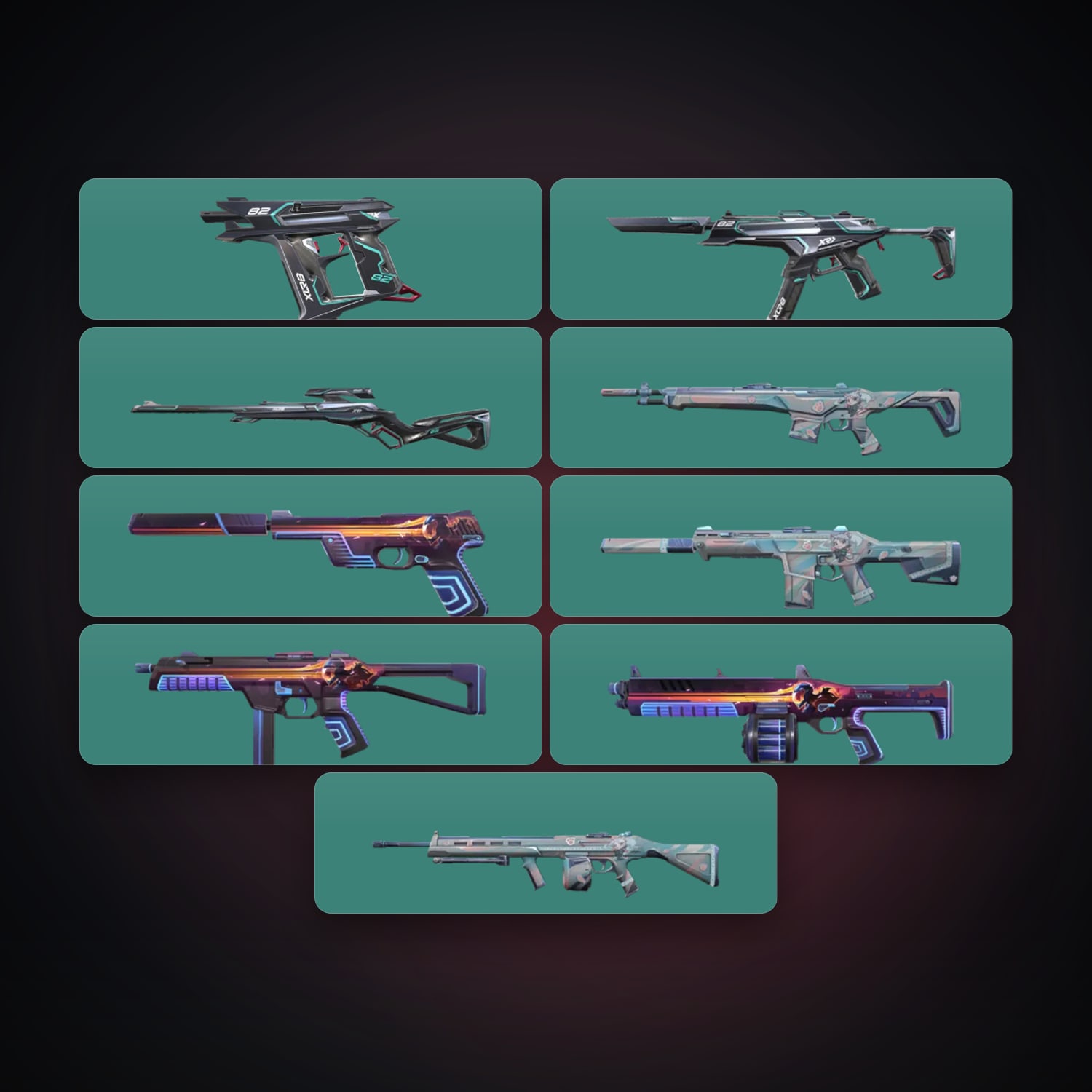 NA locker — 9 skins, lvl 31 — HabibiAccounts