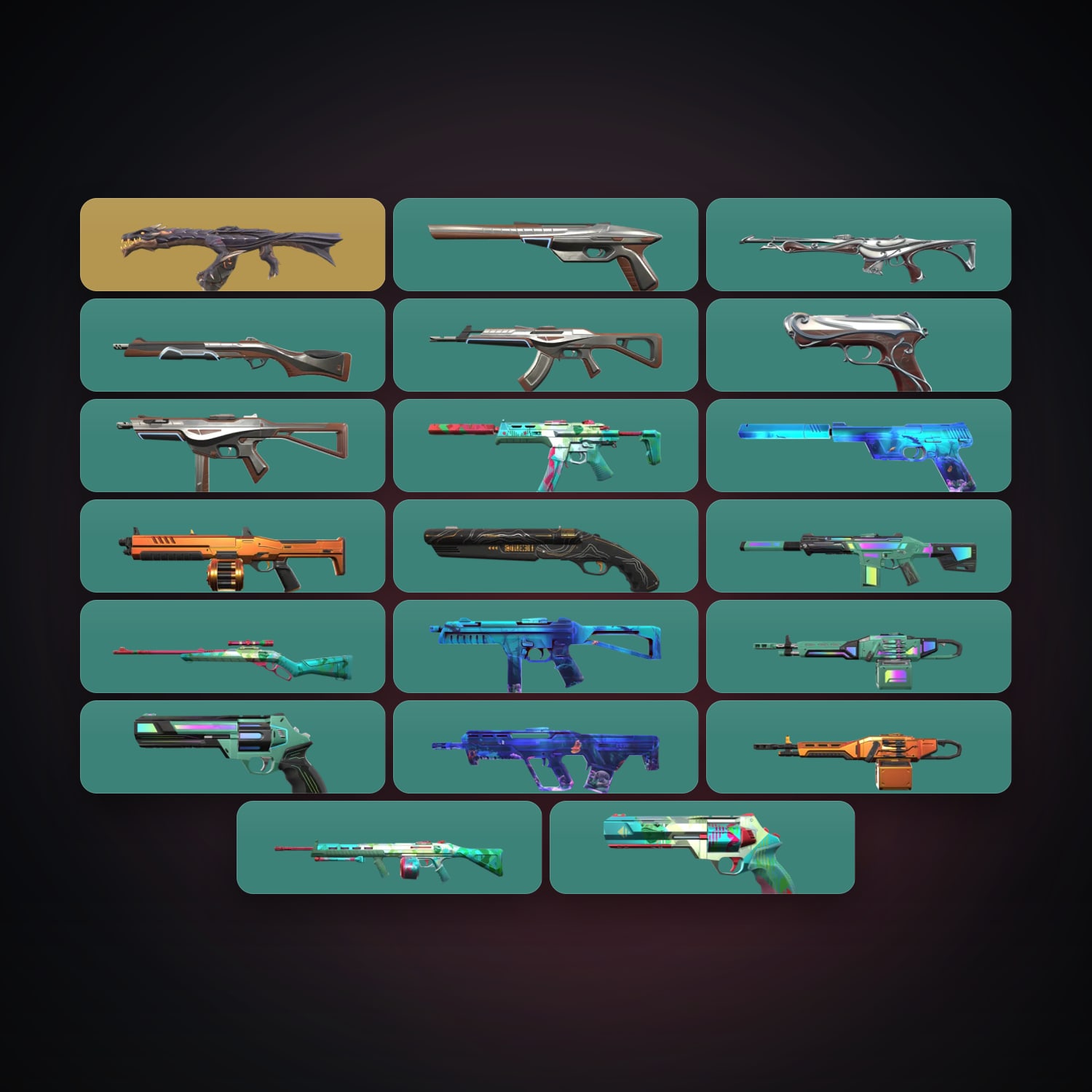 NA Bronze 3 locker — 21 skins, lvl 49 — HabibiAccounts