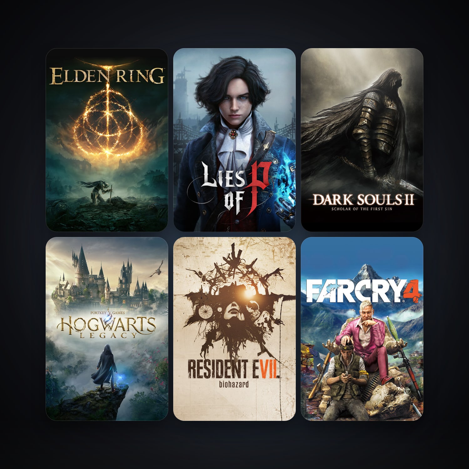 Resident Evil 6 + Far Cry 4, 13 games, clean — HabibiAccounts