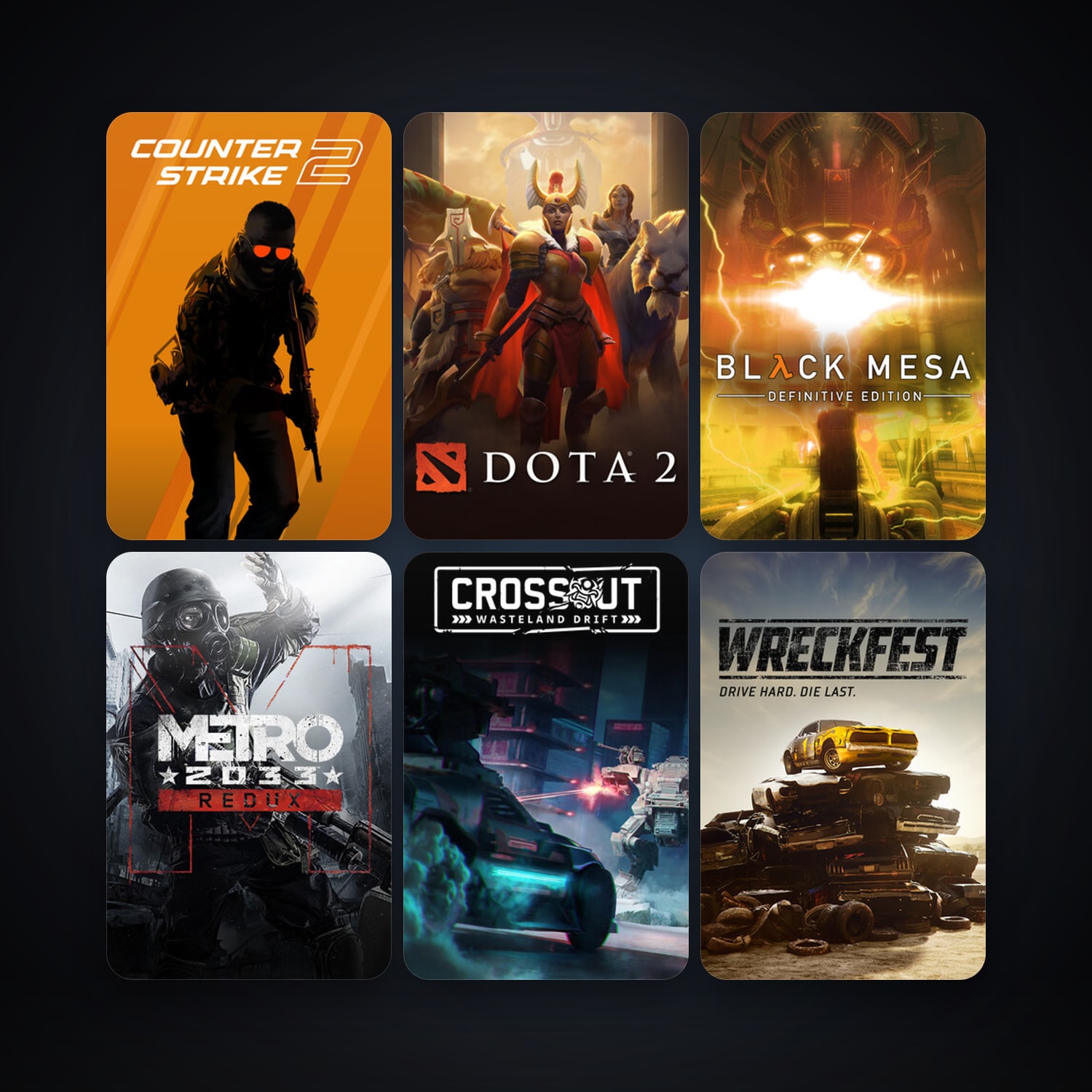 Half-Life 2 + Half-Life 2: Deathmatch, 14 games, clean — HabibiAccounts