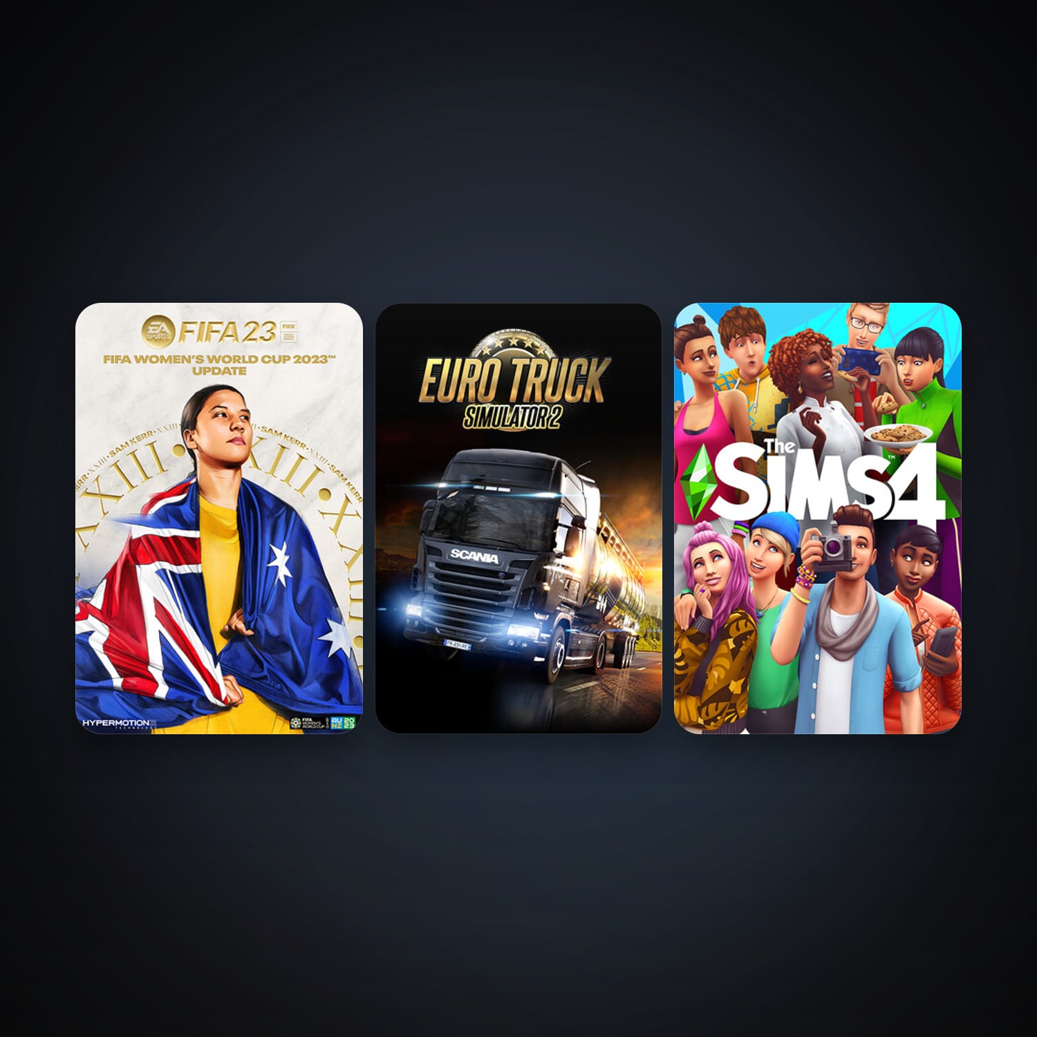 Free CS2 (No Prime) + Euro Truck Simulator 2, 6 games, clean — HabibiAccounts